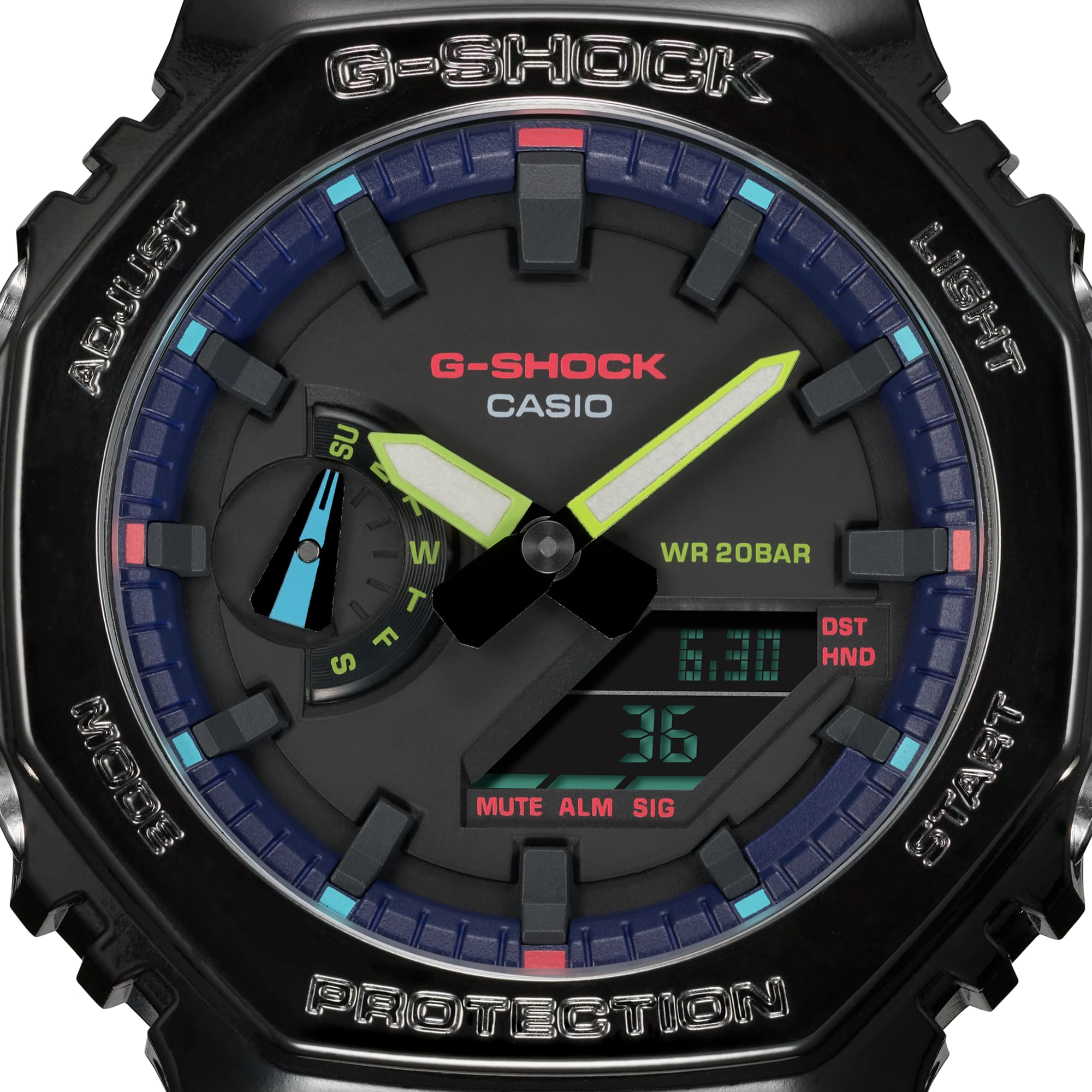 G-Shock 2100 Series GA2100RGB-1A - Premium Luxury Product