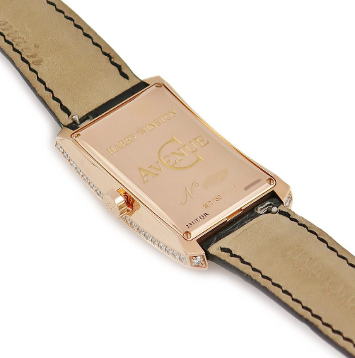 Harry Winston Avenue 18K Yellow Gold & Diamonds Ladies Watch