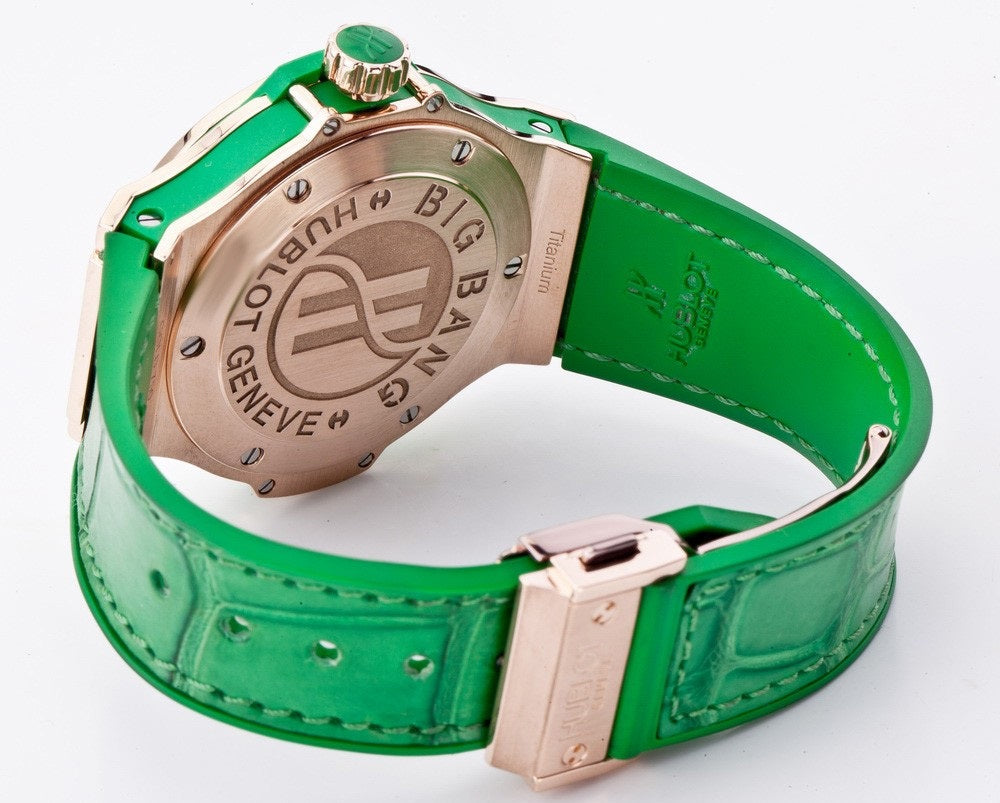 Hublot Big Bang Tutti Frutti Apple 18K Rose Gold Ladies Watch