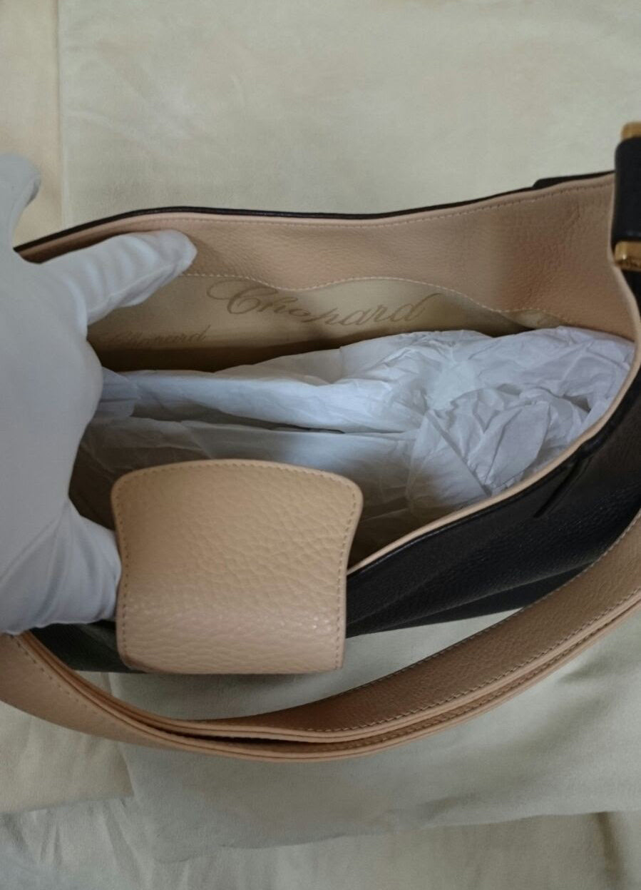 Chopard Madrid Brown / Camel Colored Calfskin Leather Bag