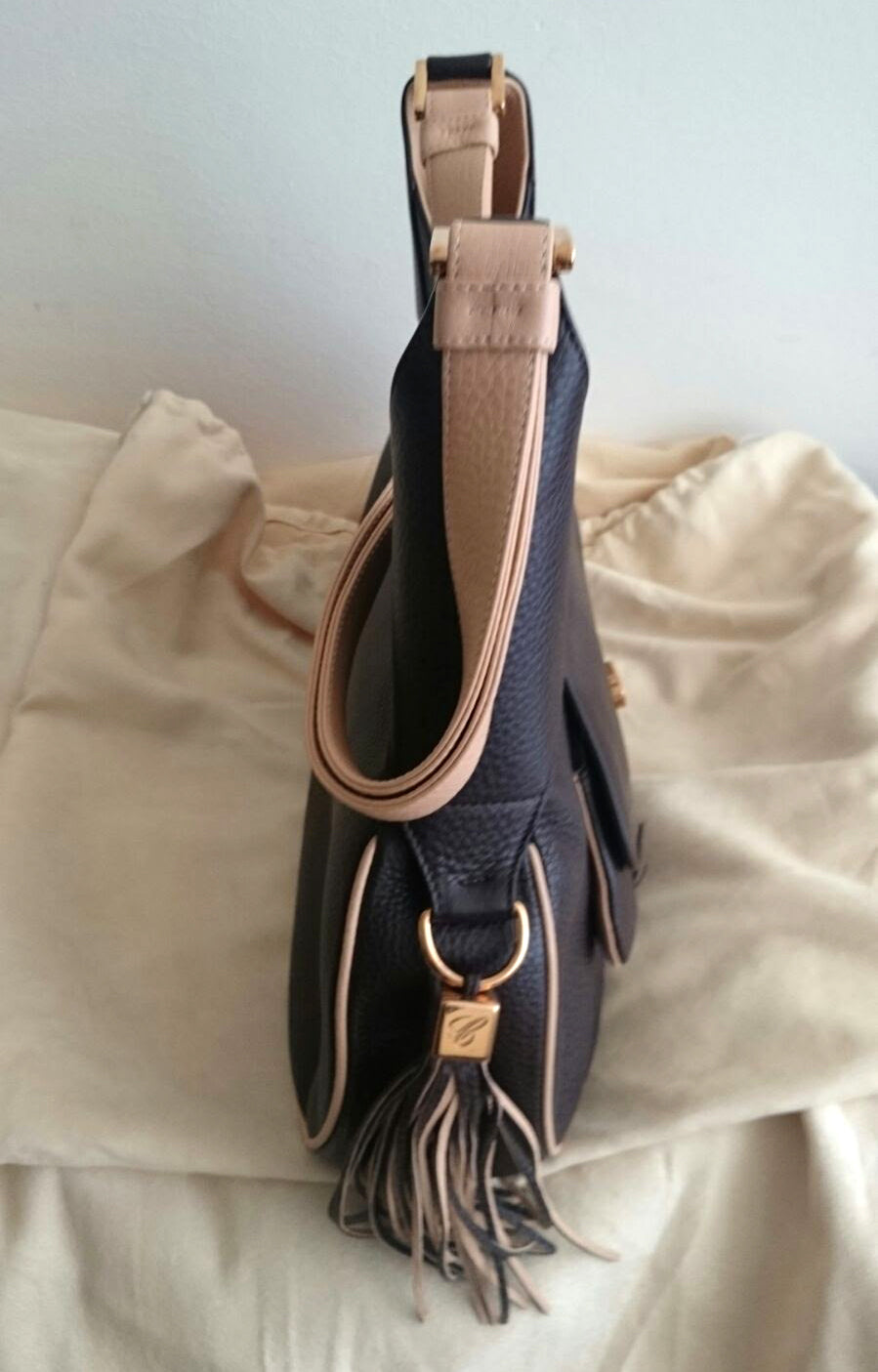 Chopard Madrid Brown / Camel Colored Calfskin Leather Bag