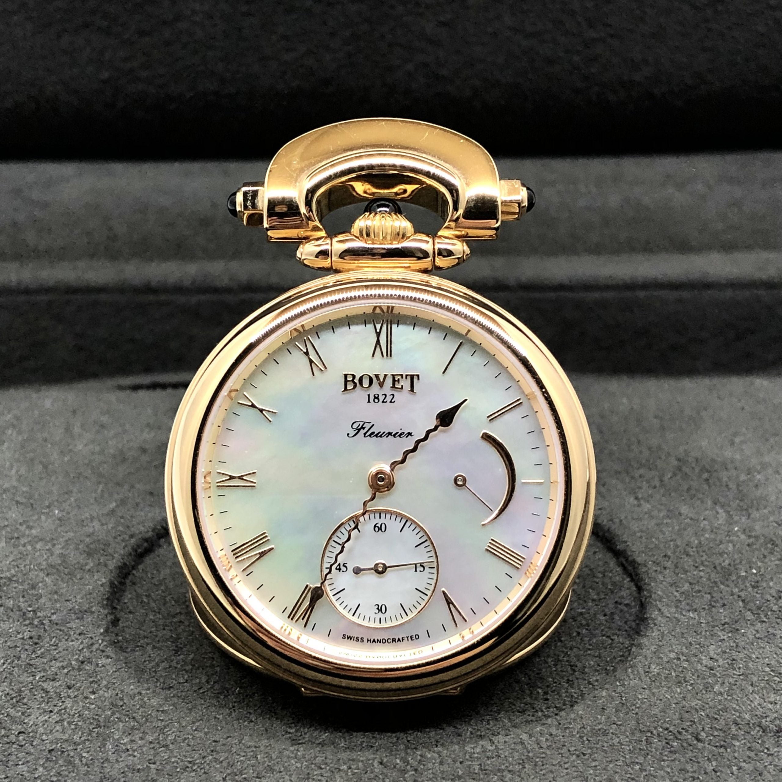 Bovet Fleurier 39 Amadeo Rose Gold 18K Black Women`s Watch