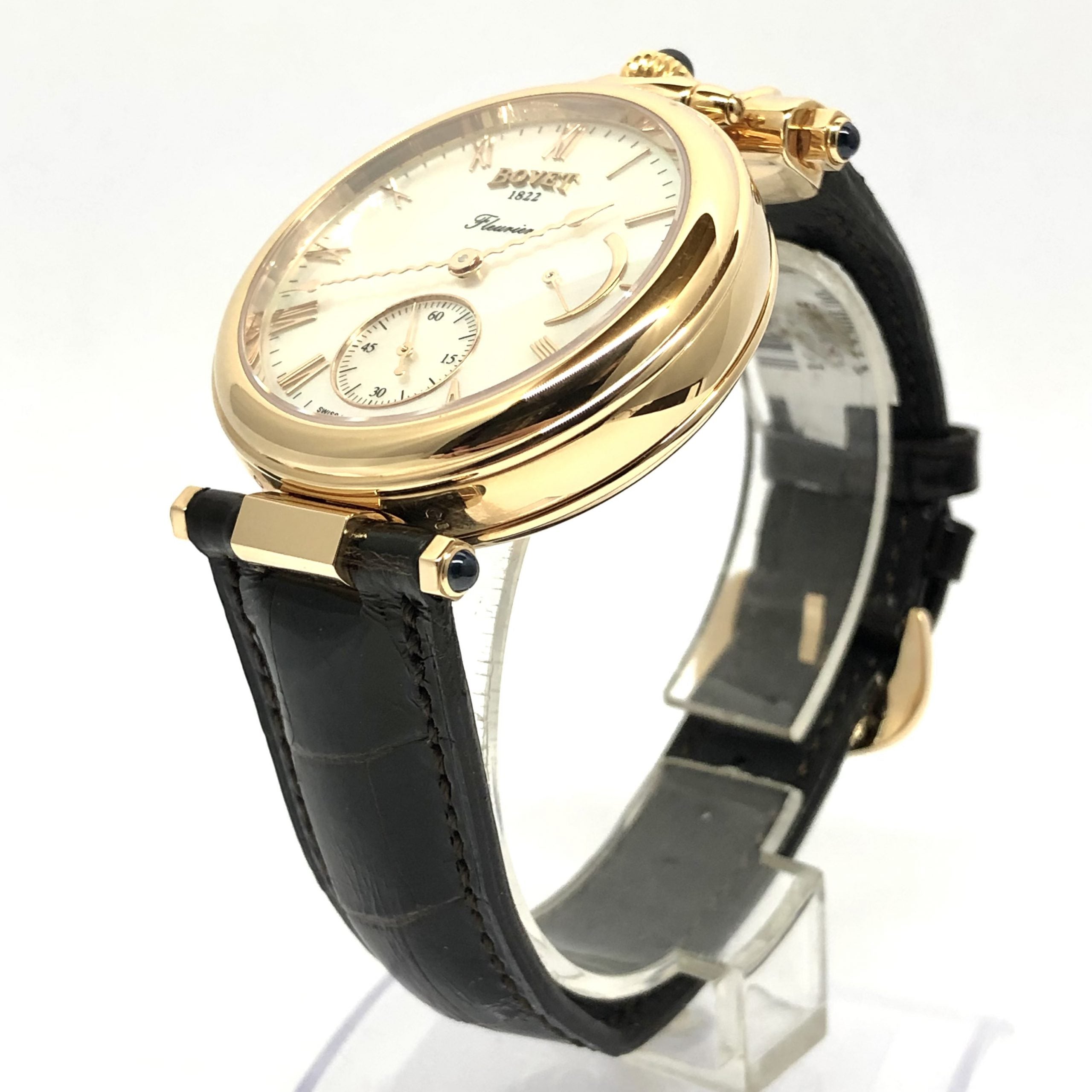 Bovet Fleurier 39 Amadeo Rose Gold 18K Black Women`s Watch
