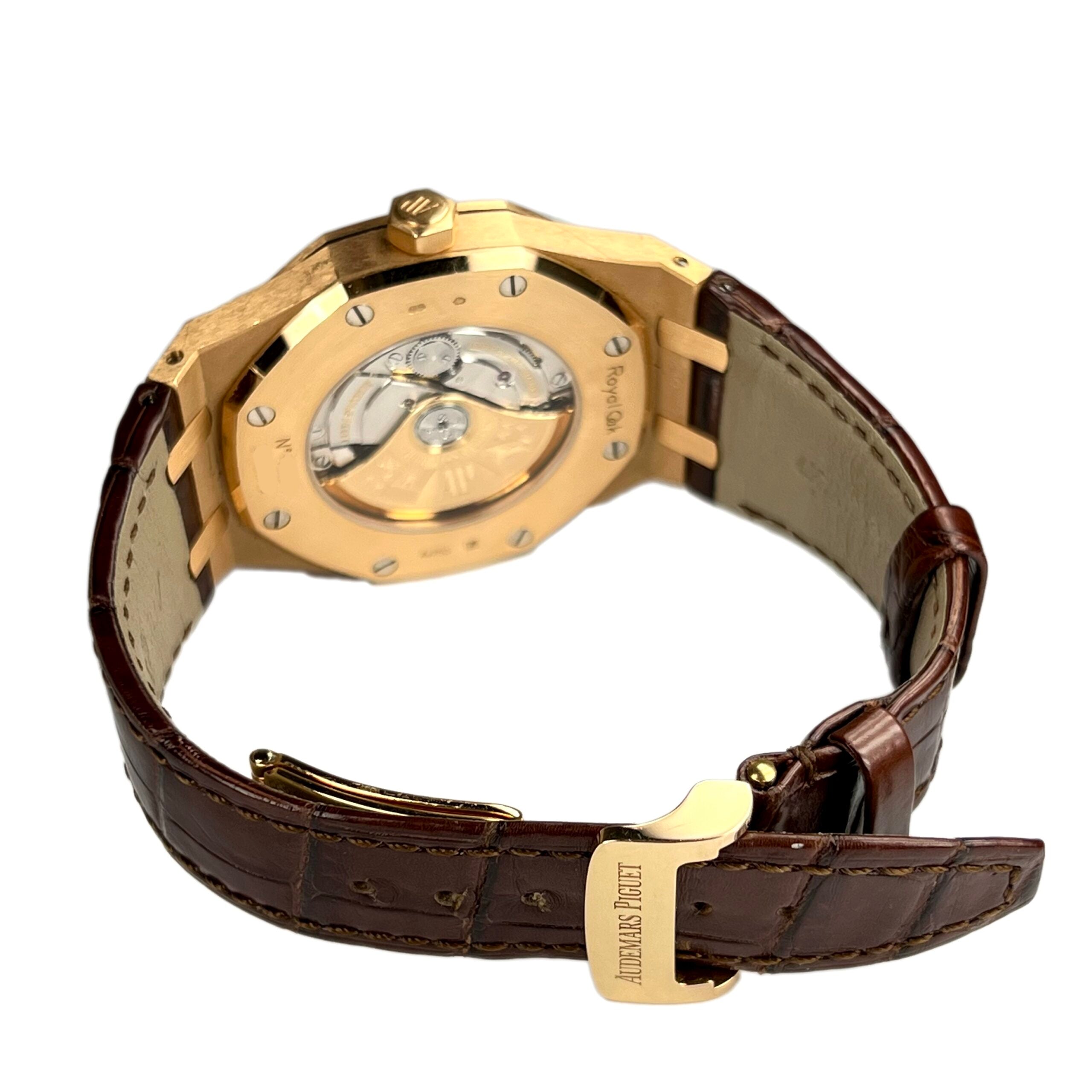 Audemars Piguet Royal Oak 18K Rose Gold Men's Watch