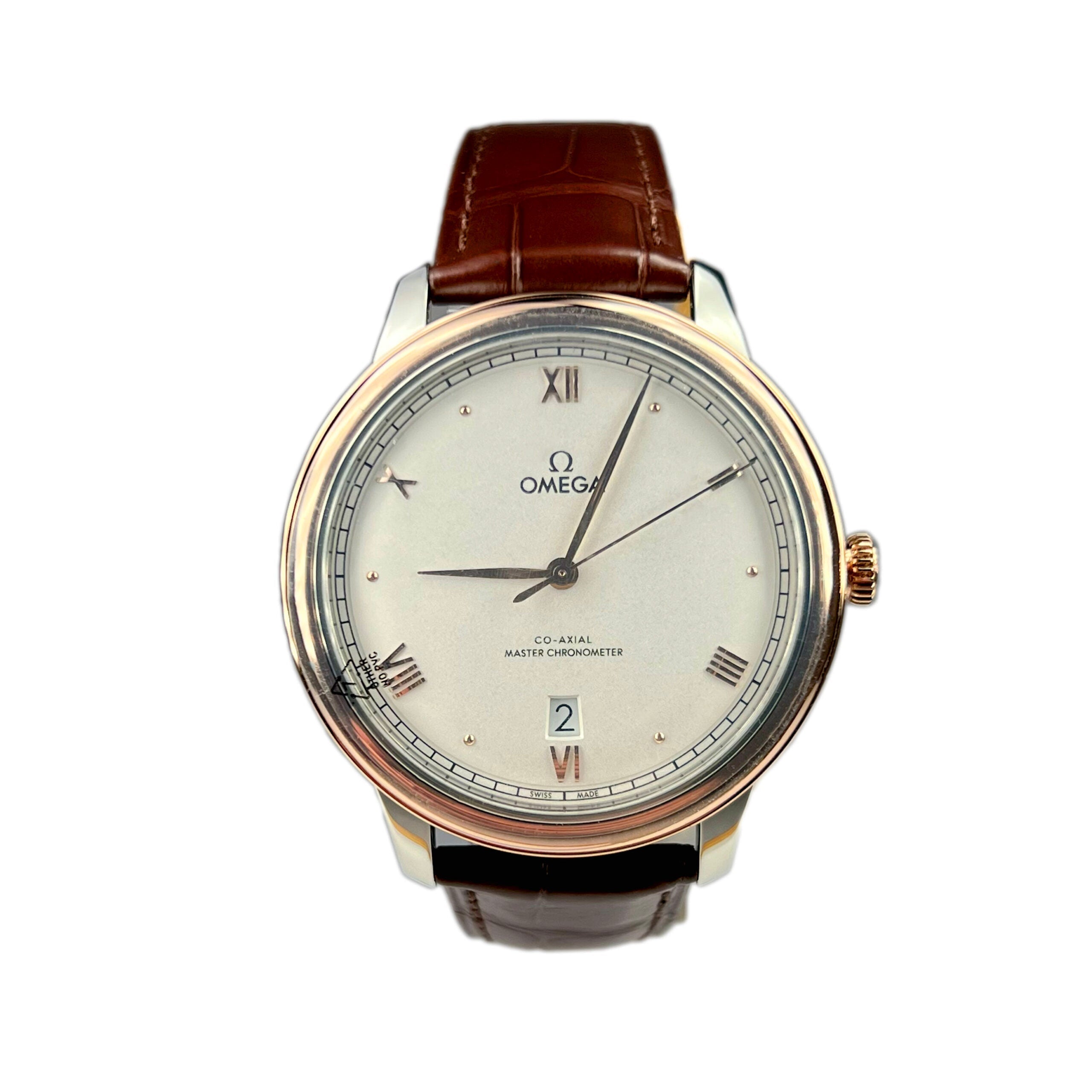 Omega De Ville Prestige Co?Axial Master Chronometer Stainless steel & 18K Sedna™Gold Man's Watch