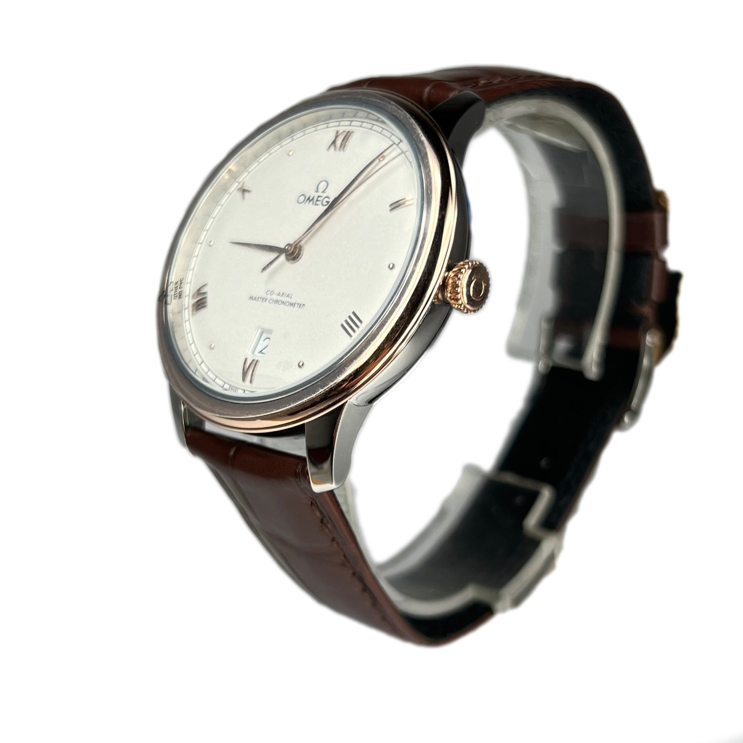 Omega De Ville Prestige Co?Axial Master Chronometer Stainless steel & 18K Sedna™Gold Man's Watch