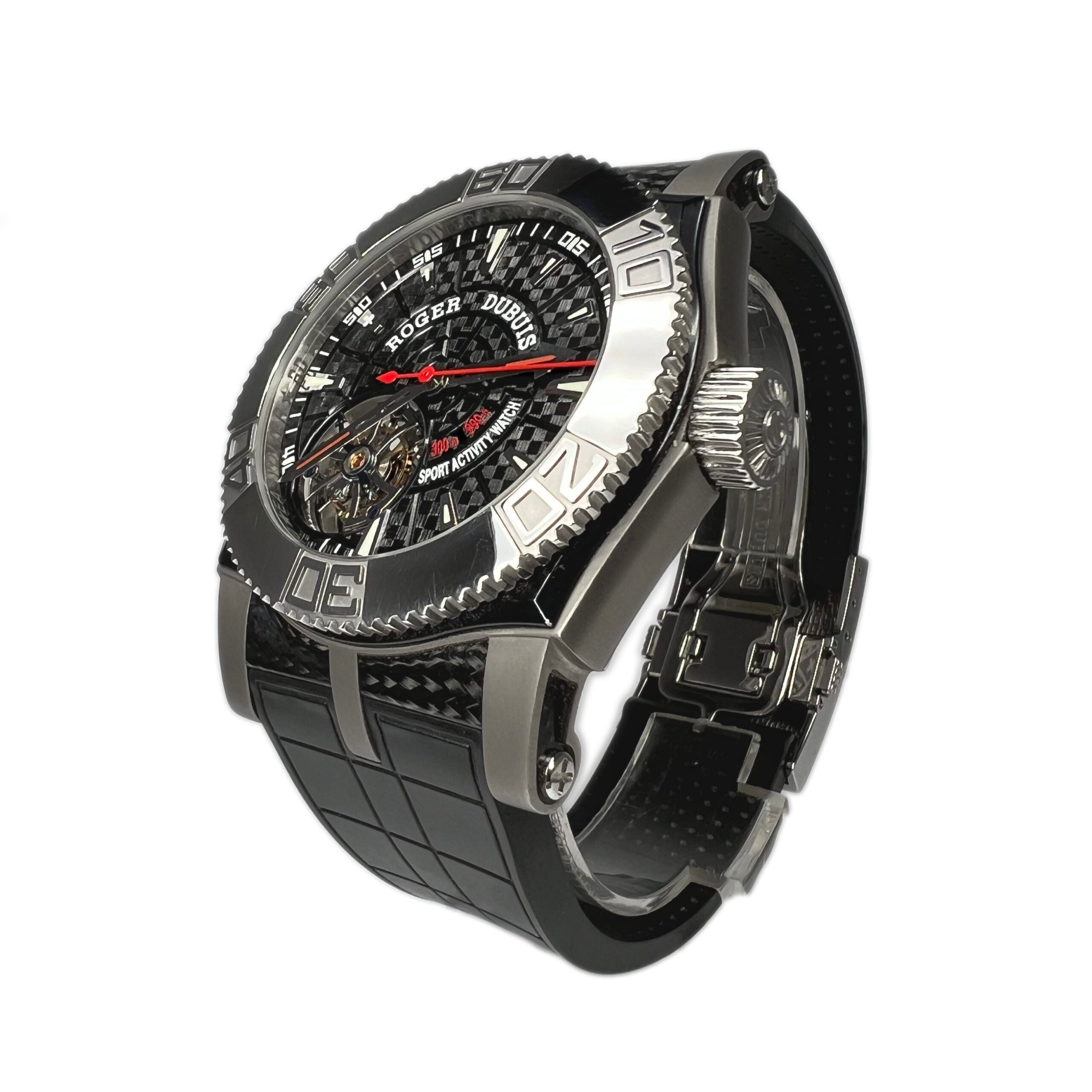 Roger Dubuis Easy Diver Flying Tourbillon Stainless Steel Limited Edition Men's Watch