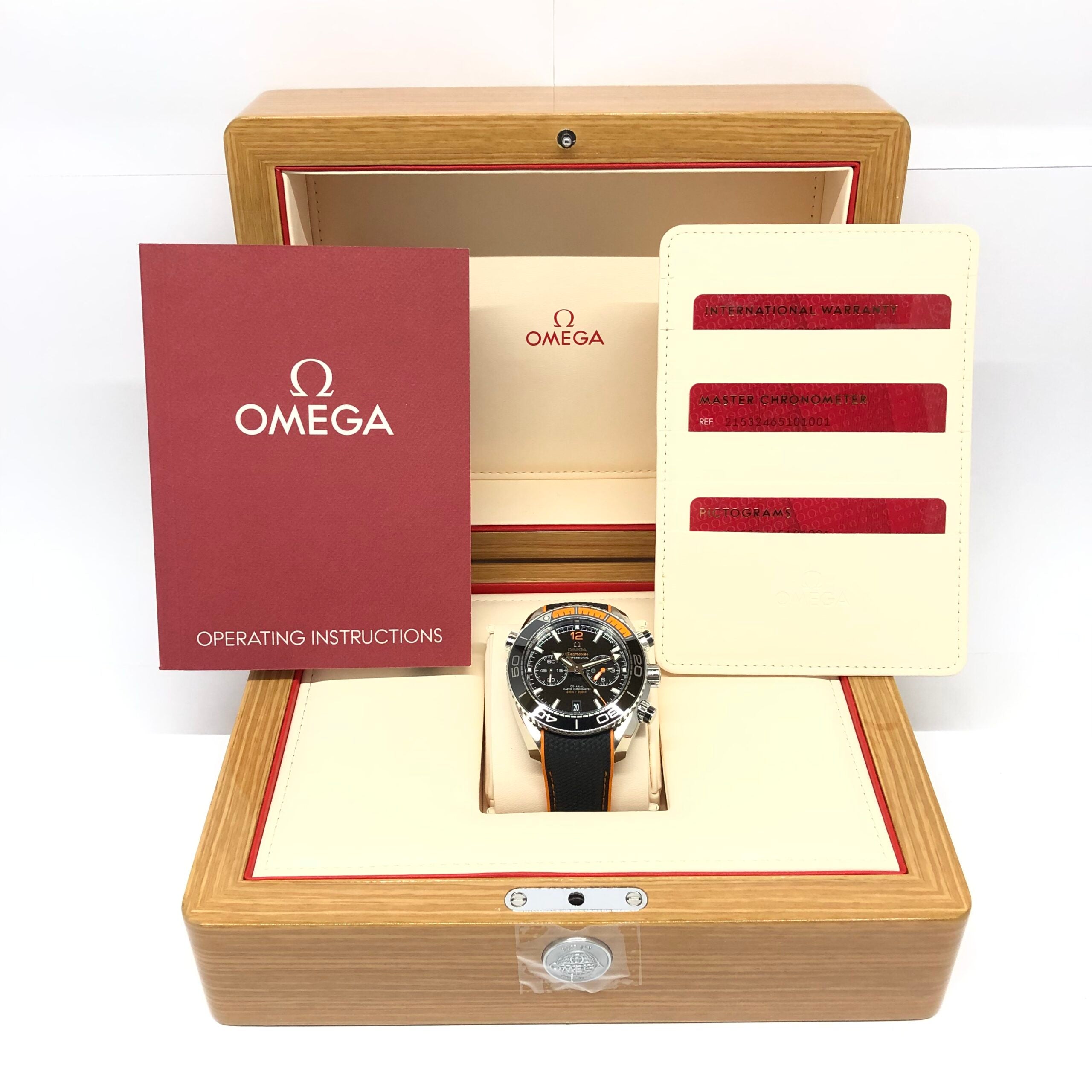Omega Seamaster Planet Ocean 600M Co-Axial Master Chronometer Chronograph 45.5mm Watch - Premium Luxury Product