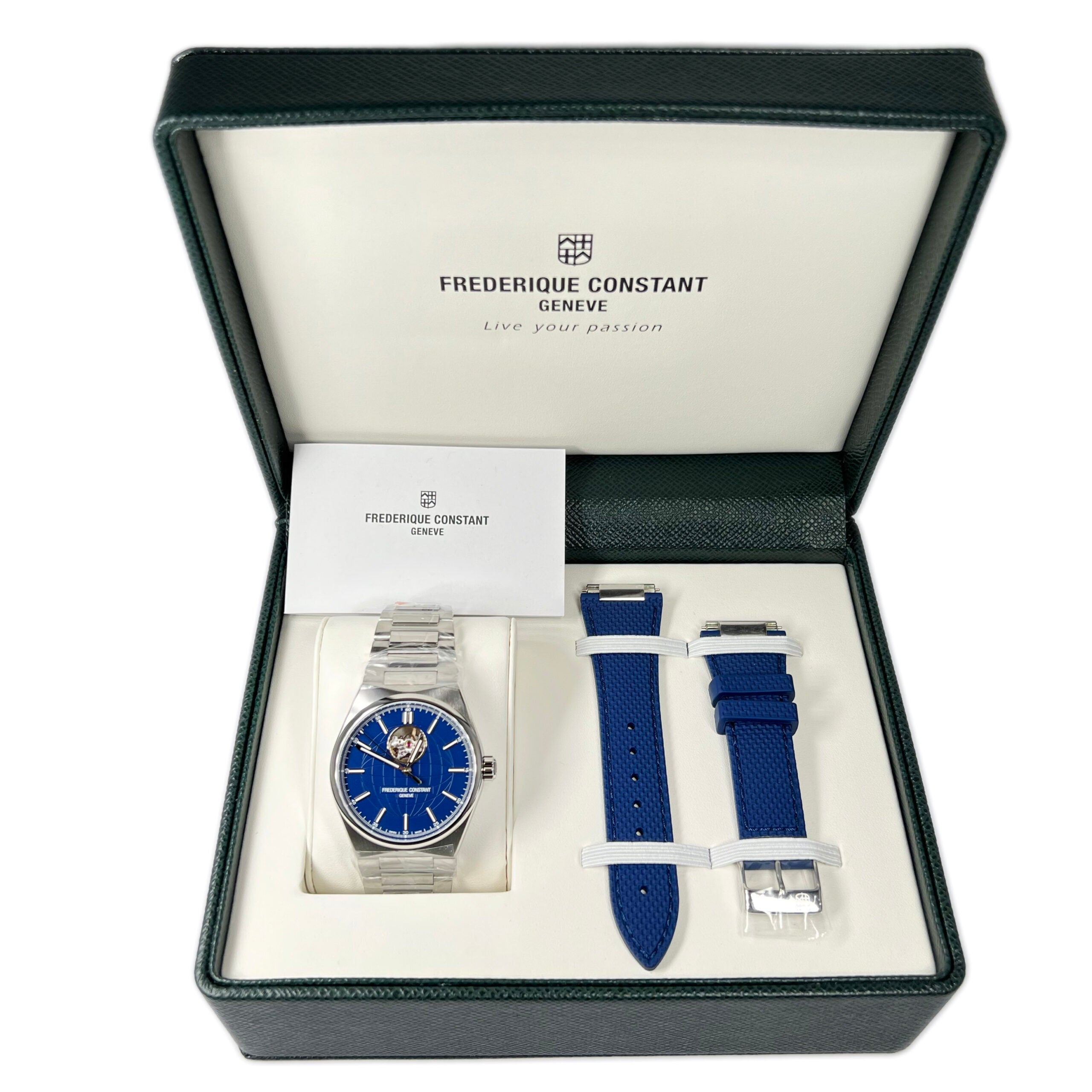 Frederique Constant Highlife Heart Beat Stainless Steel Men's Watch - Premium Luxury Product