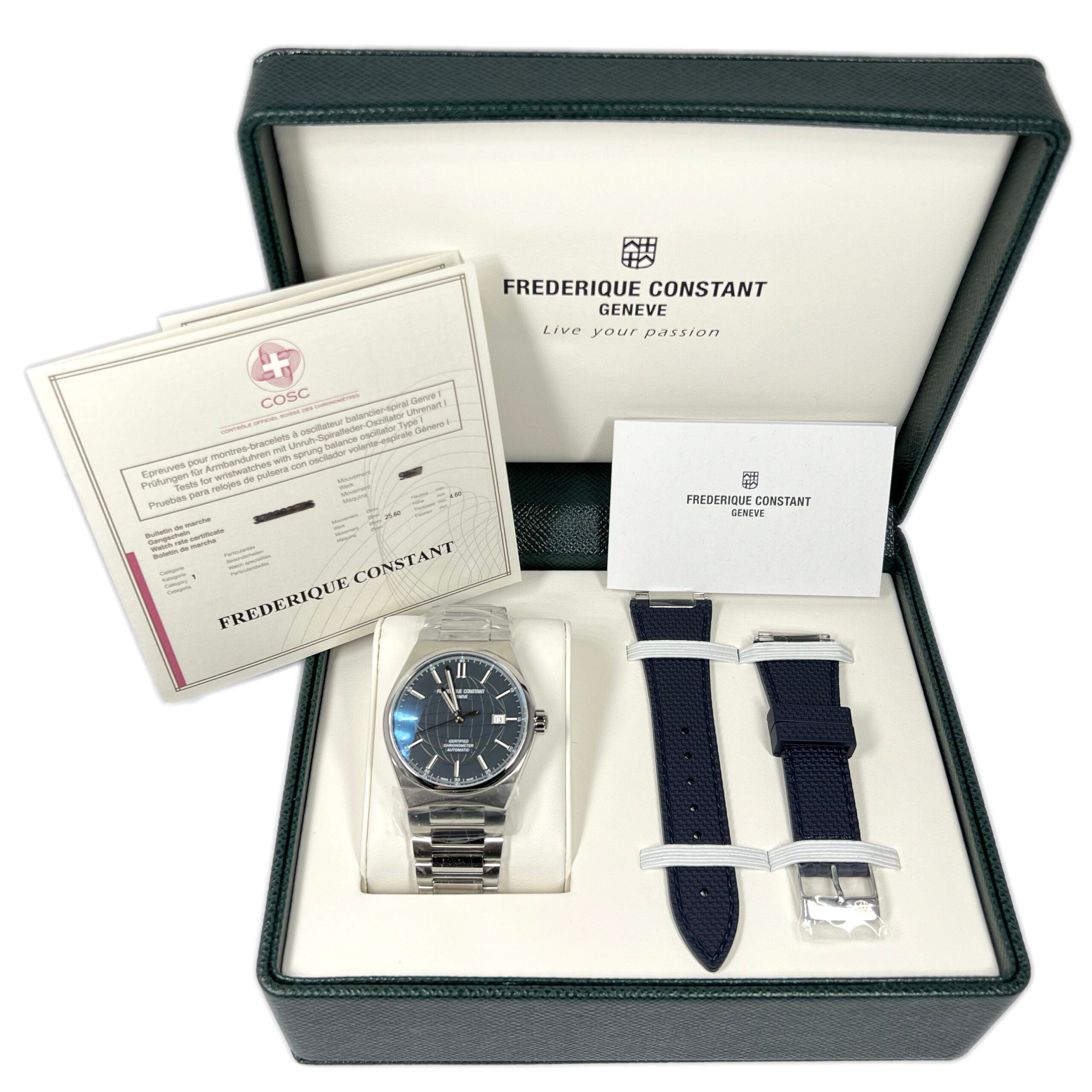 Frederique Constant Highlife Stainless Steel Men's Watch - Premium Luxury Product