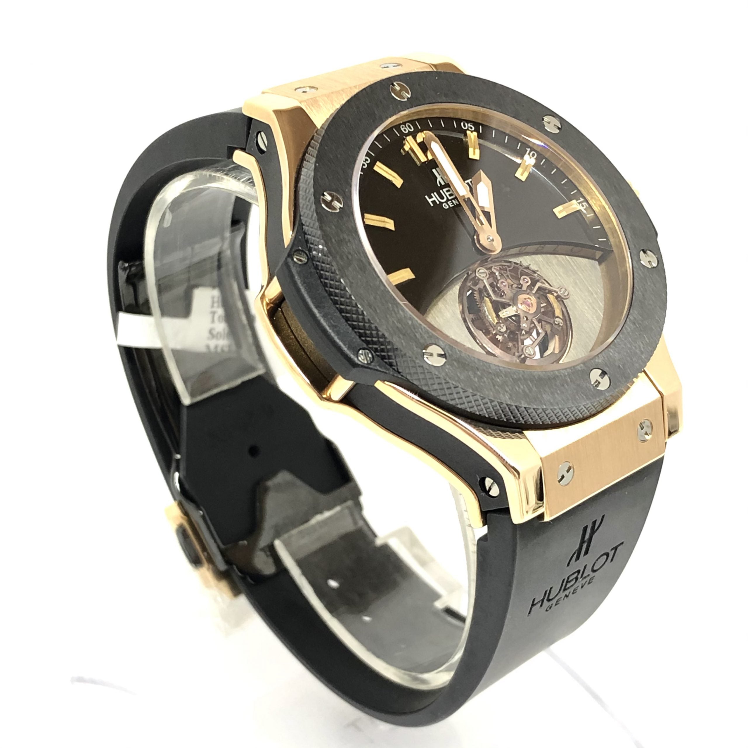 Hublot Big Bang Tourbillon Solo 18K Rose Gold & Ceramic Men’s Watch