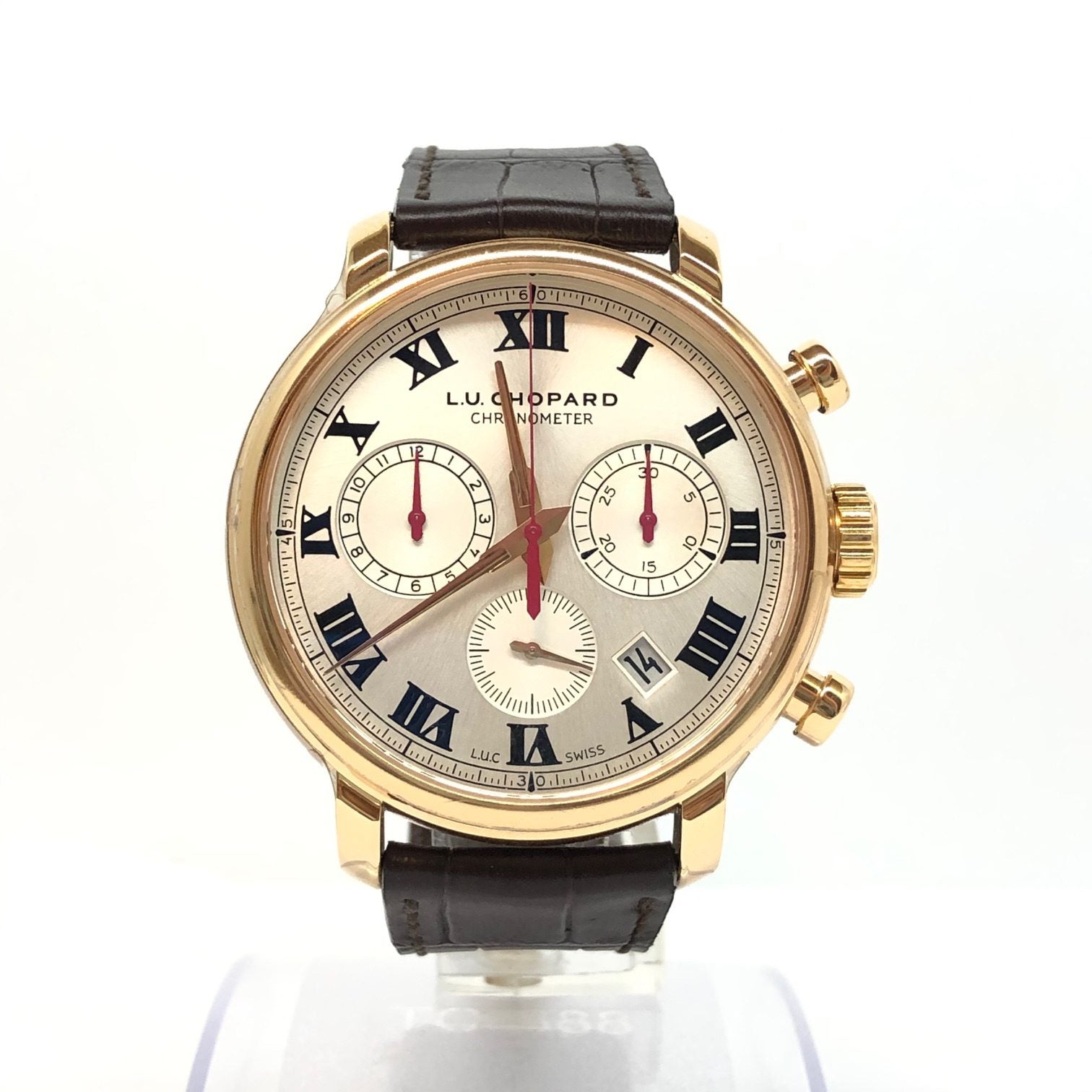 Chopard L.U.C 1963 Chronograph 18K Rose Gold Men's Watch