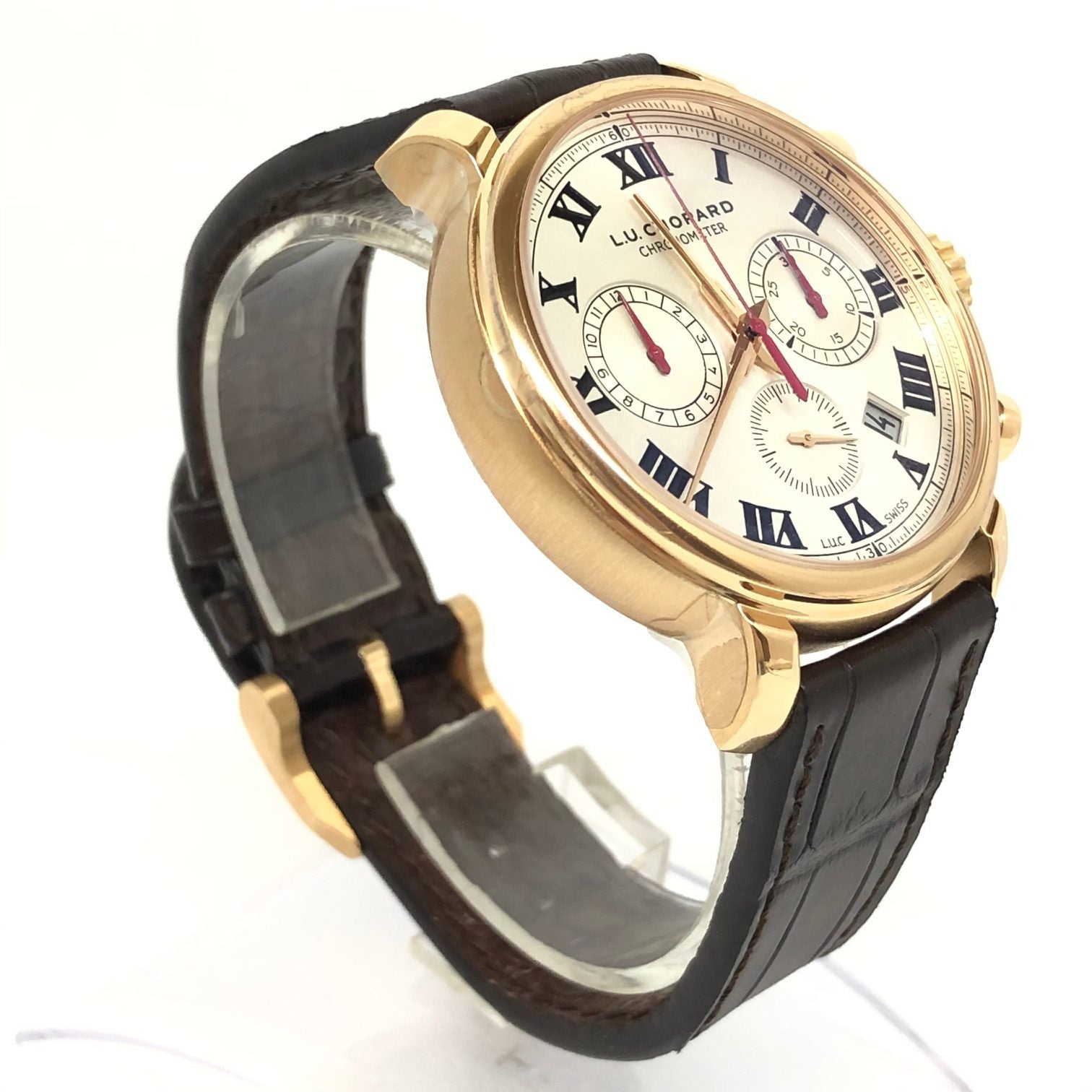 Chopard L.U.C 1963 Chronograph 18K Rose Gold Men's Watch