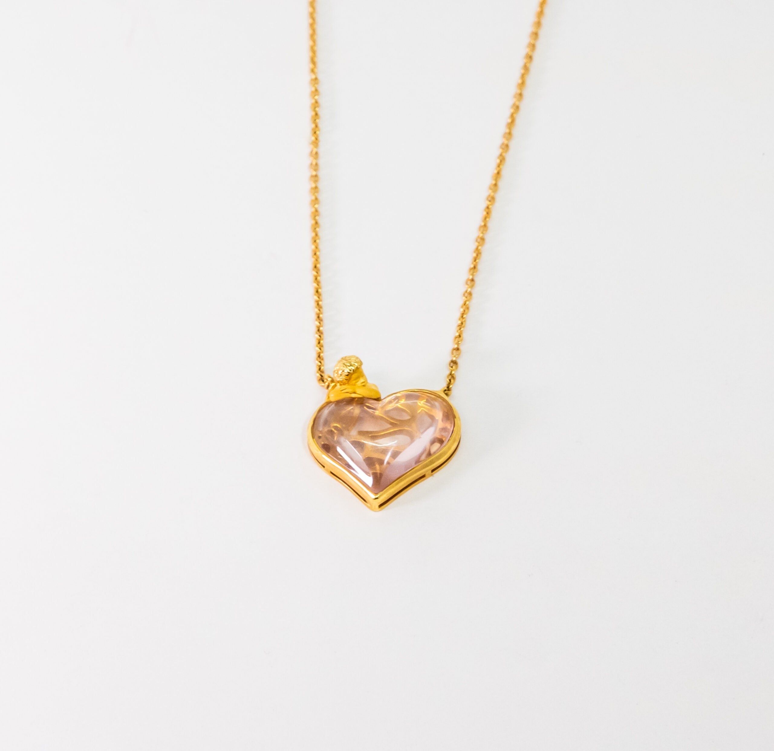 Carrera Y Carrera Love 18K Yellow Gold Pendant - Premium Luxury Product
