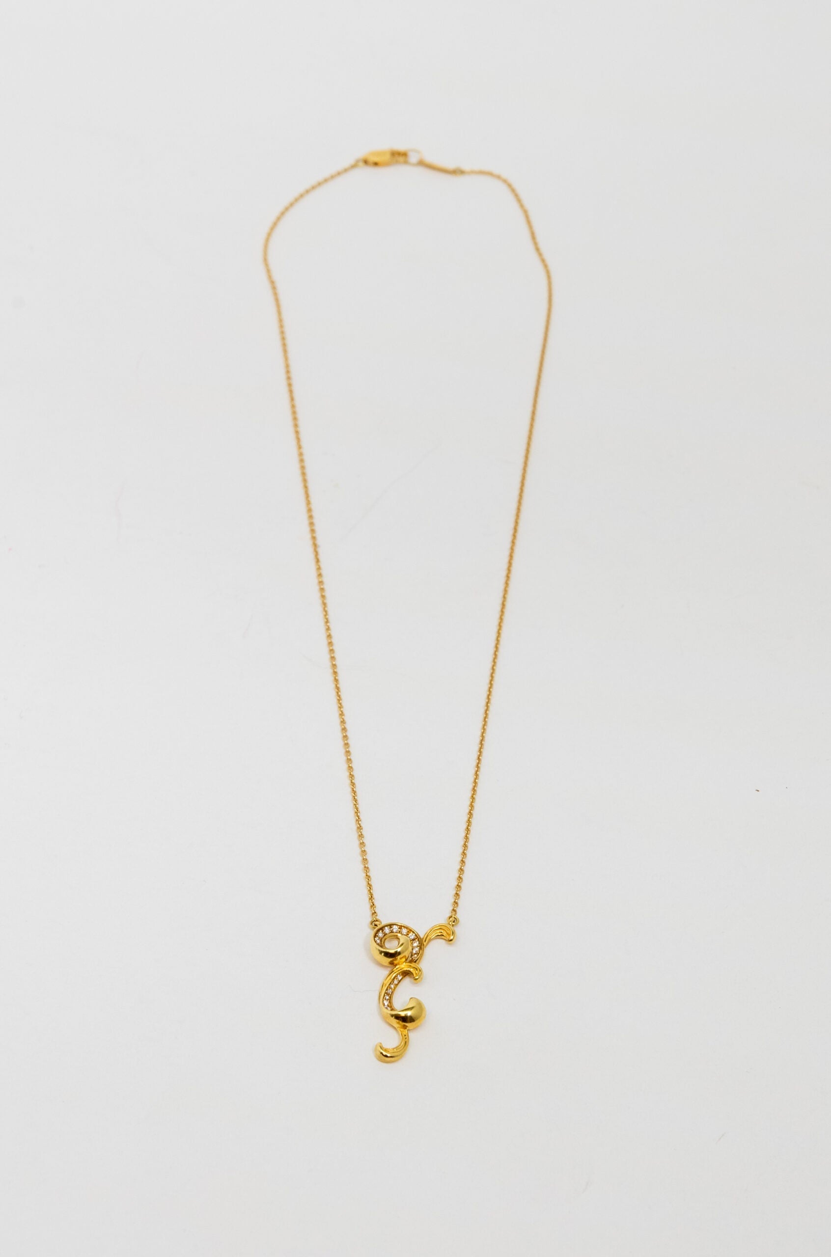 Carrera Y Carrera Origen 18K Yellow Gold & Diamonds Pendant - Premium Luxury Product