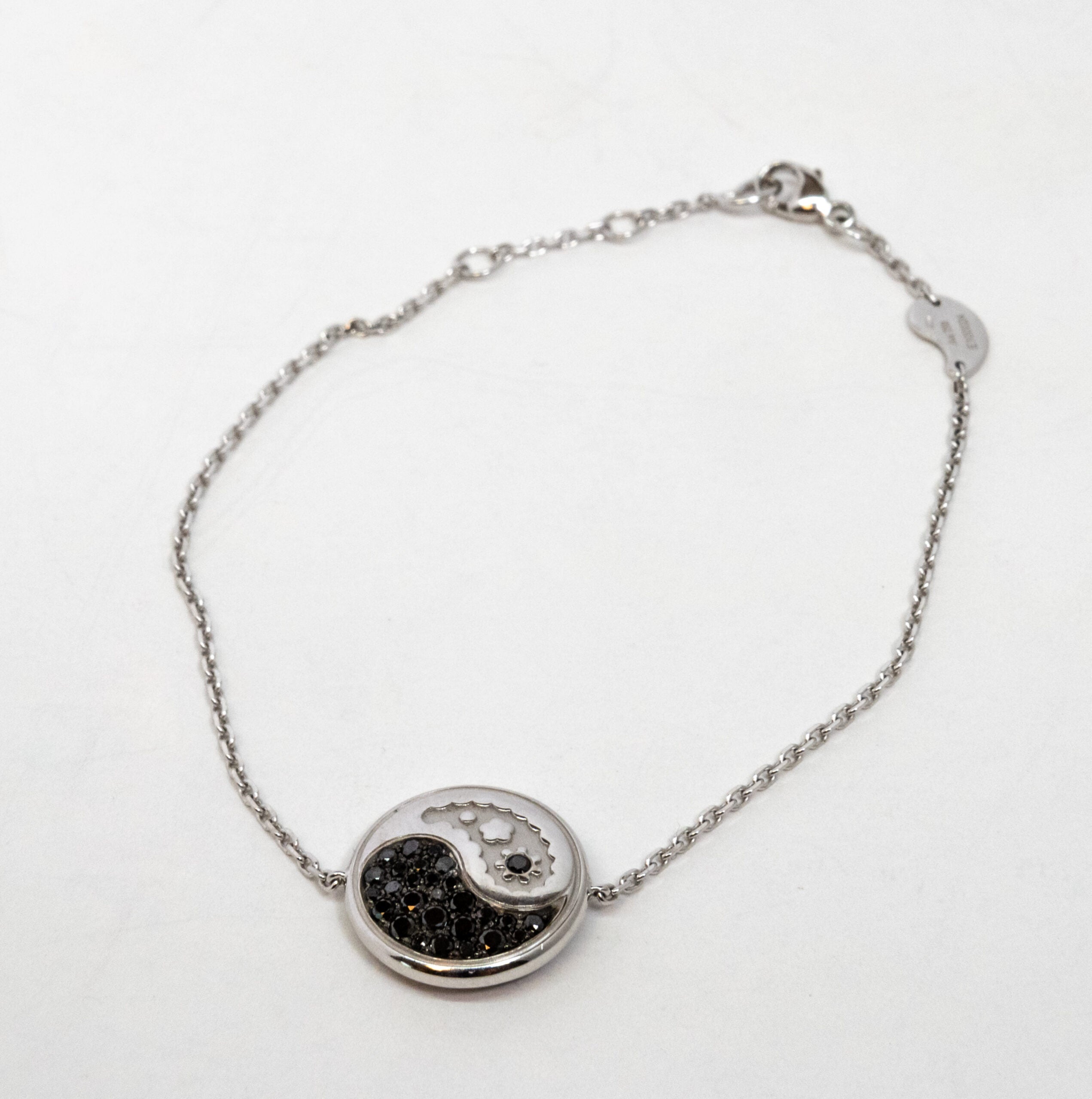 Carrera Y Carrera Aqua Reversible 18K White Gold & Diamonds Bracelet - Premium Luxury Product