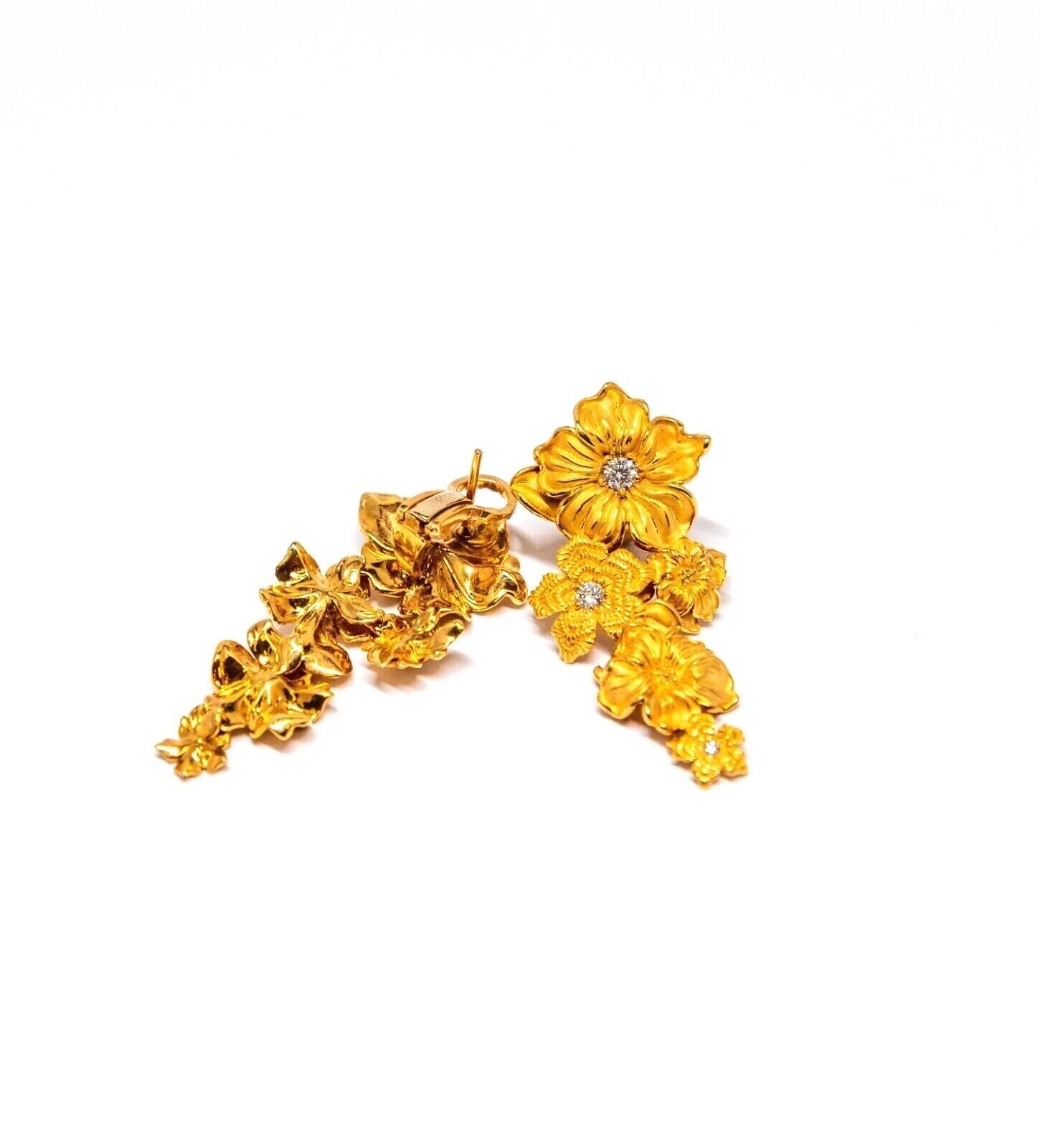 Carrera Y Carrera Emperatriz 18K Yellow Gold & Diamond Earring