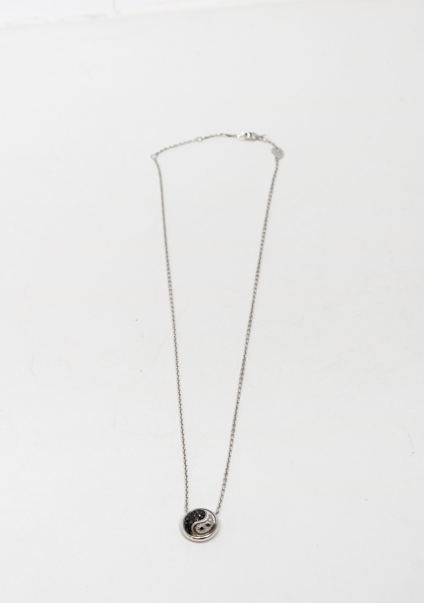 Carrera Y Carrera Aqua Reversible XS 18K White Gold & Diamonds Pendant