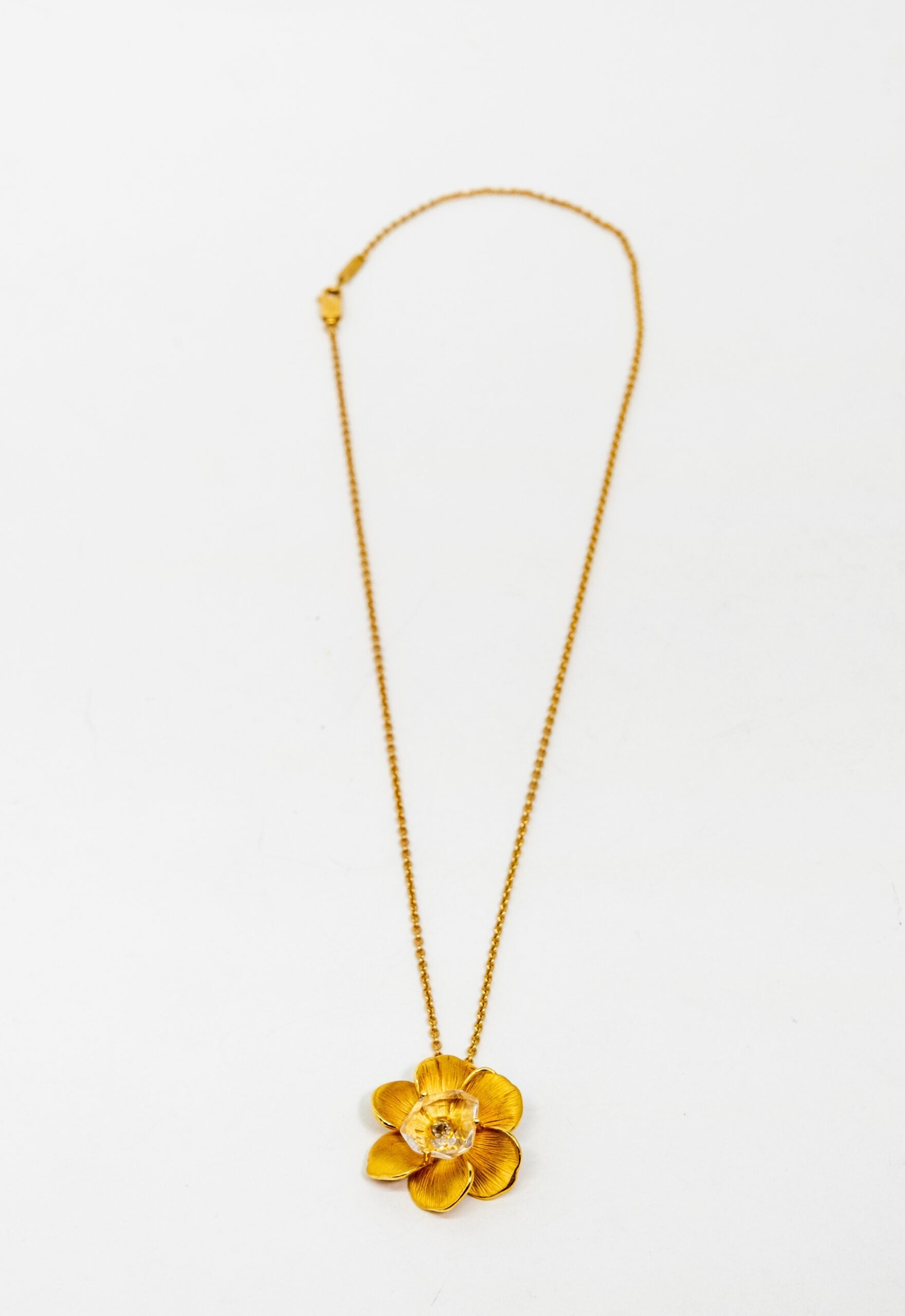 Carrera Y Carrera Gardenia 18K Yellow Gold Pendant