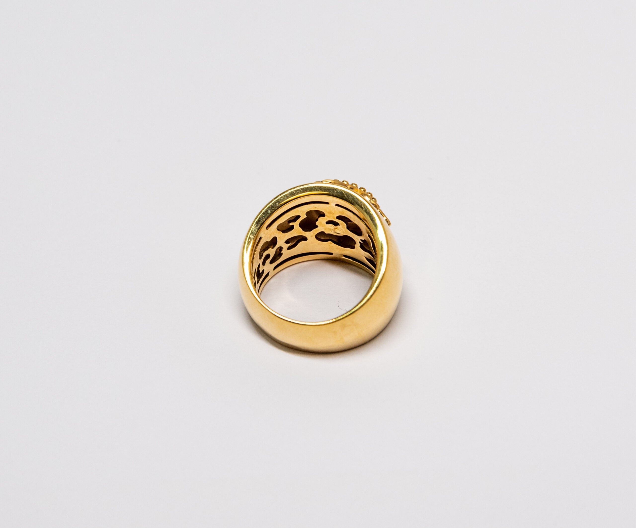 Carrera Y Carrera Sol Y Somb 18K Yellow Gold and Diamonds Ring