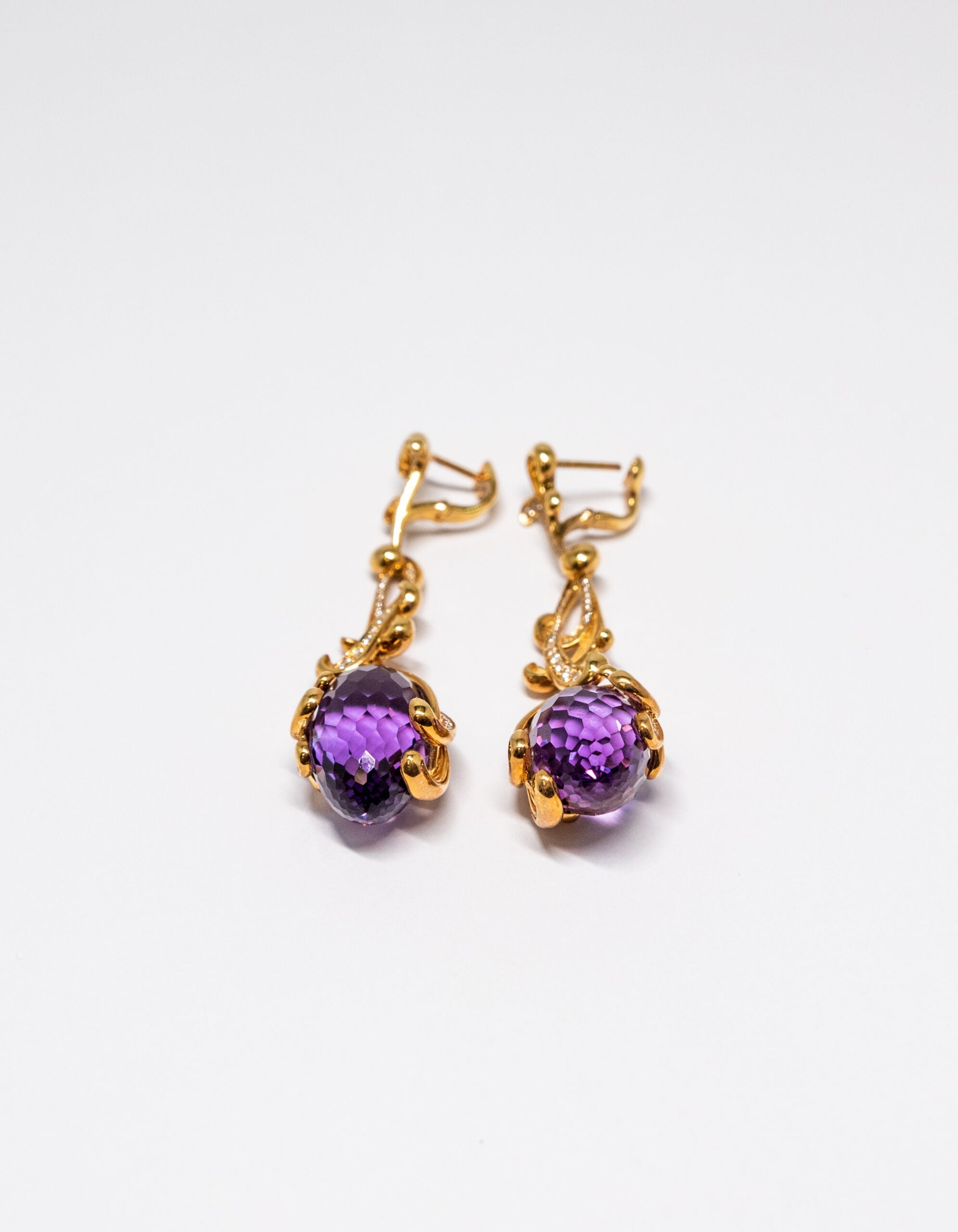 Carrera Y Carrera Origen 18K Yellow Gold and Diamonds Earring - Premium Luxury Product