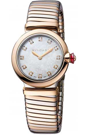Bvlgari Lucea Stainless Steel Diamond Lady's Watch - Premium Luxury Product