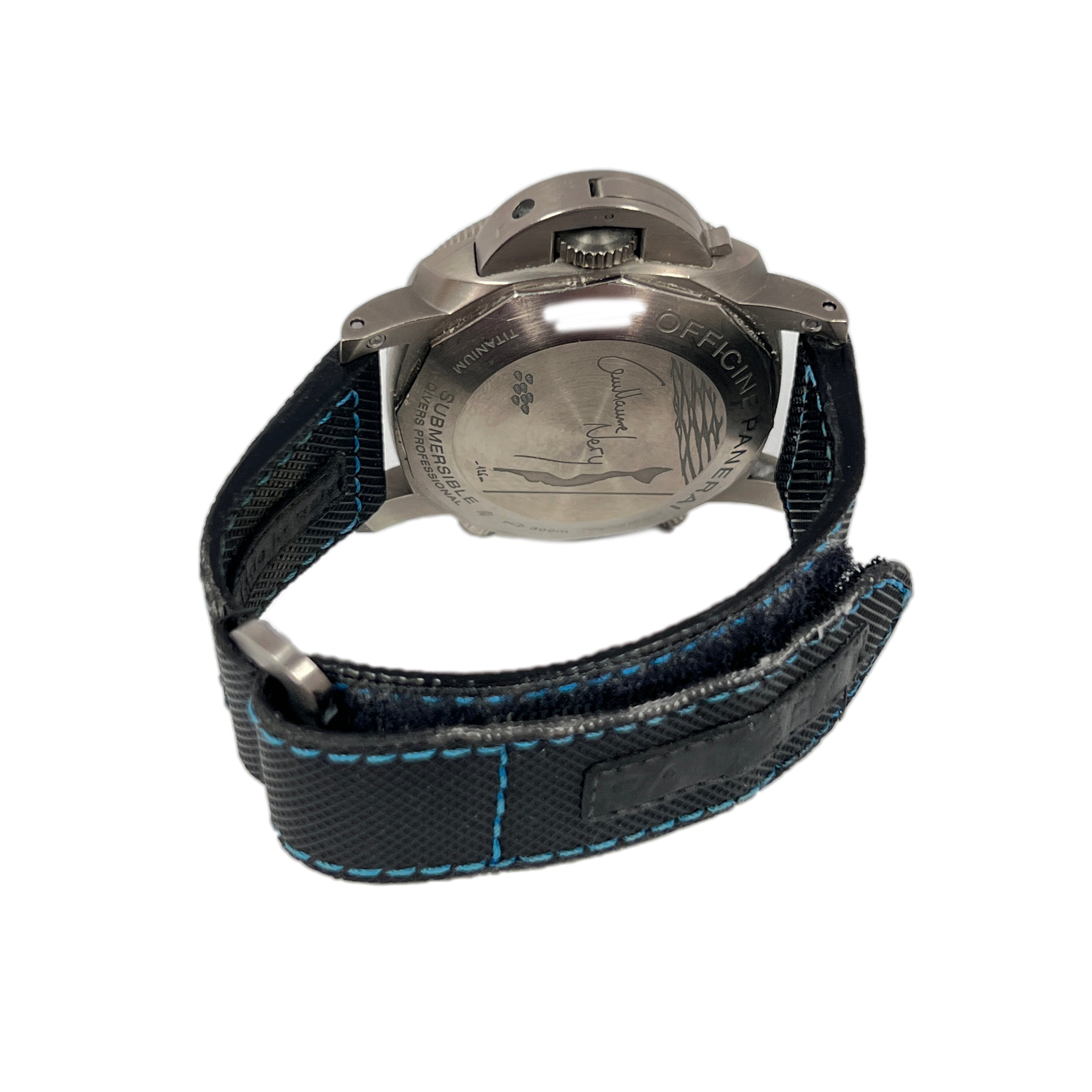 Panerai Submersible Diver Chronograph Titanium & Ceramic Men's Watch