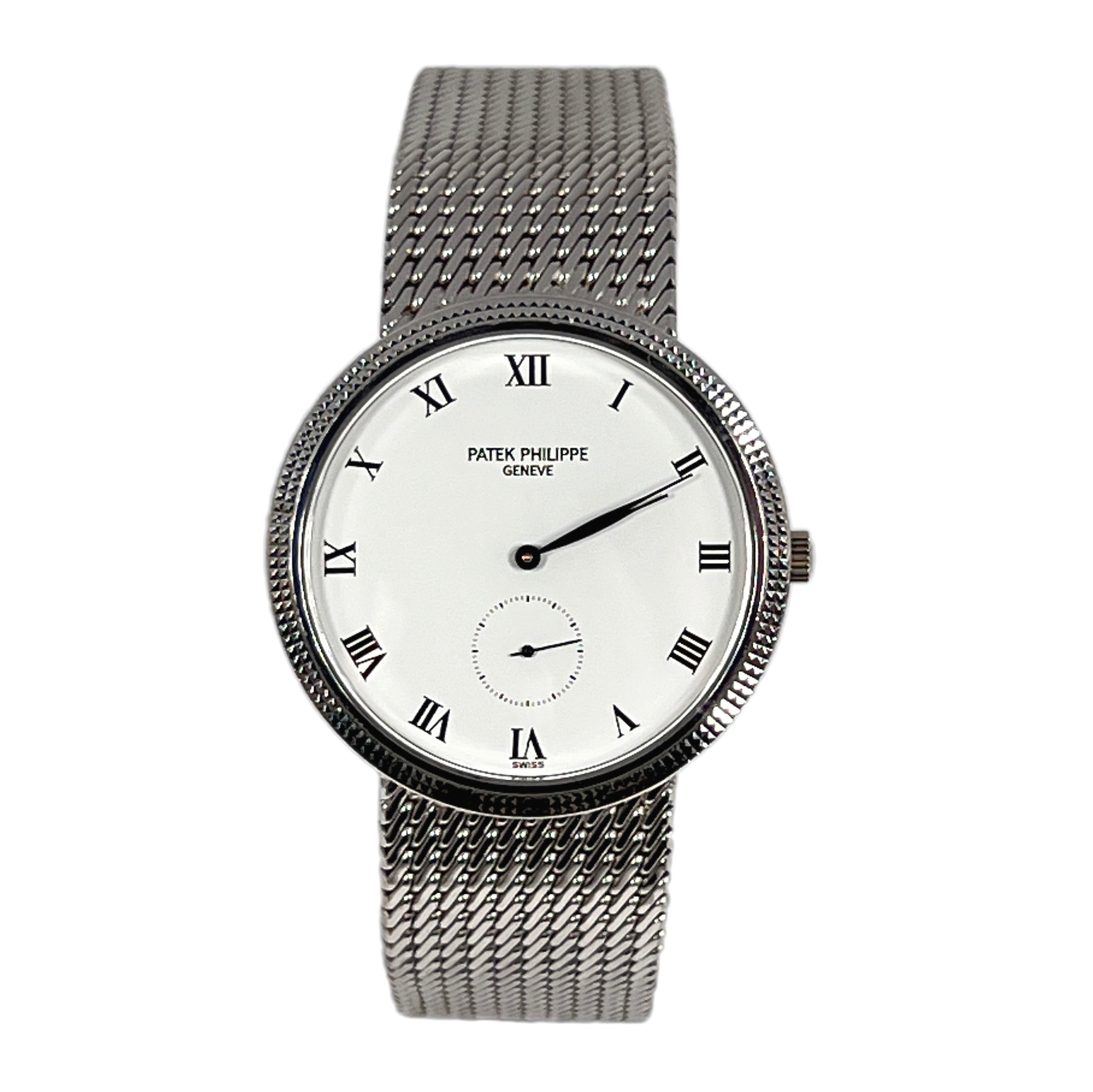 Patek Philippe Calatrava 18k White Gold Men's Watch