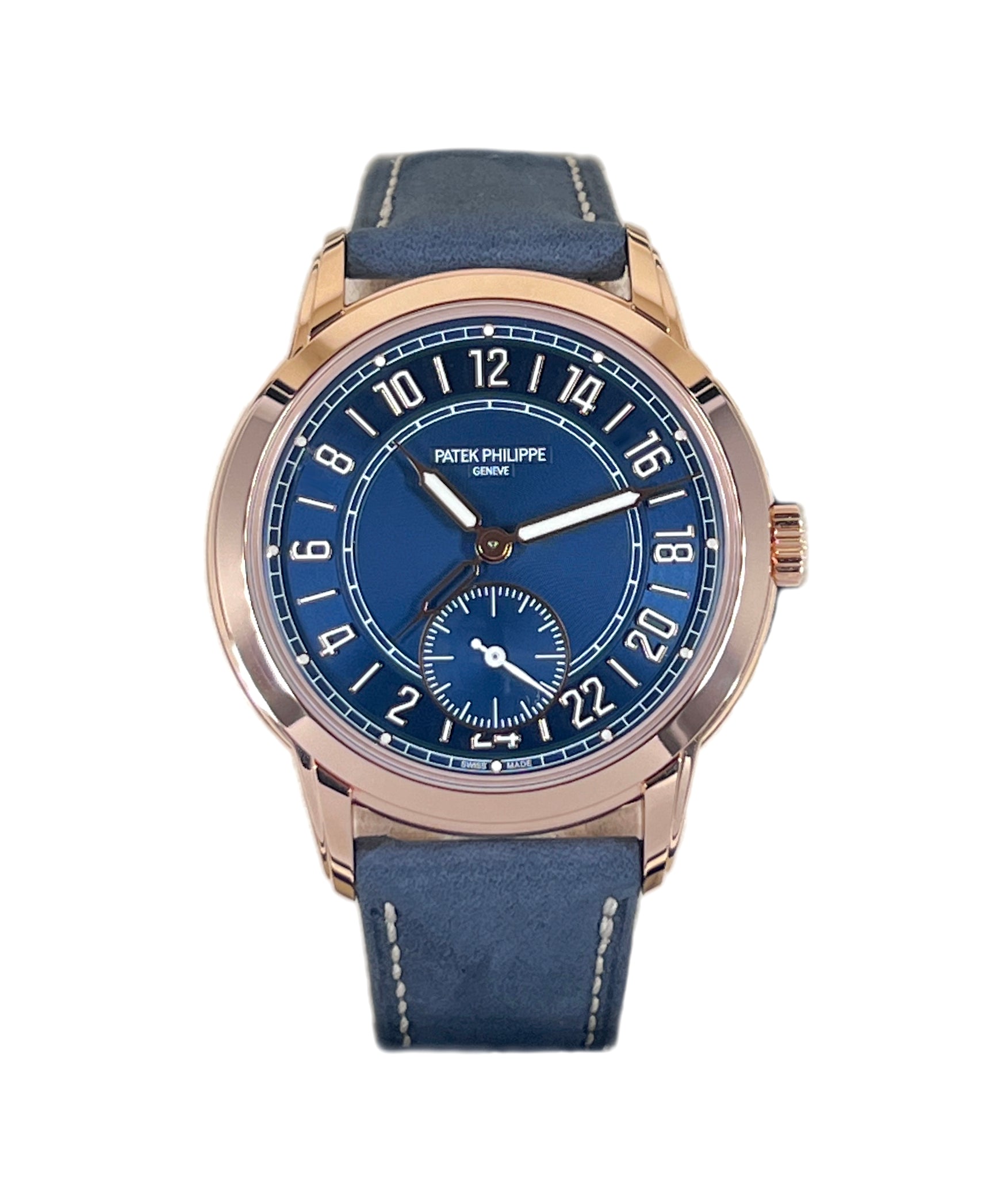 Patek Philippe Complications Dual time zone 42 mm 18K Rose Gold Men’s Watch