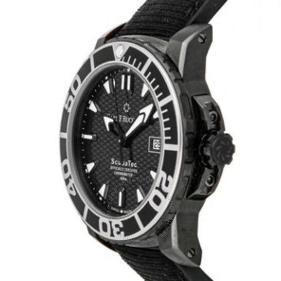 Carl F. Bucherer Patravi Scubatec Black Stainless Steel Men's Watch - Premium Luxury Product