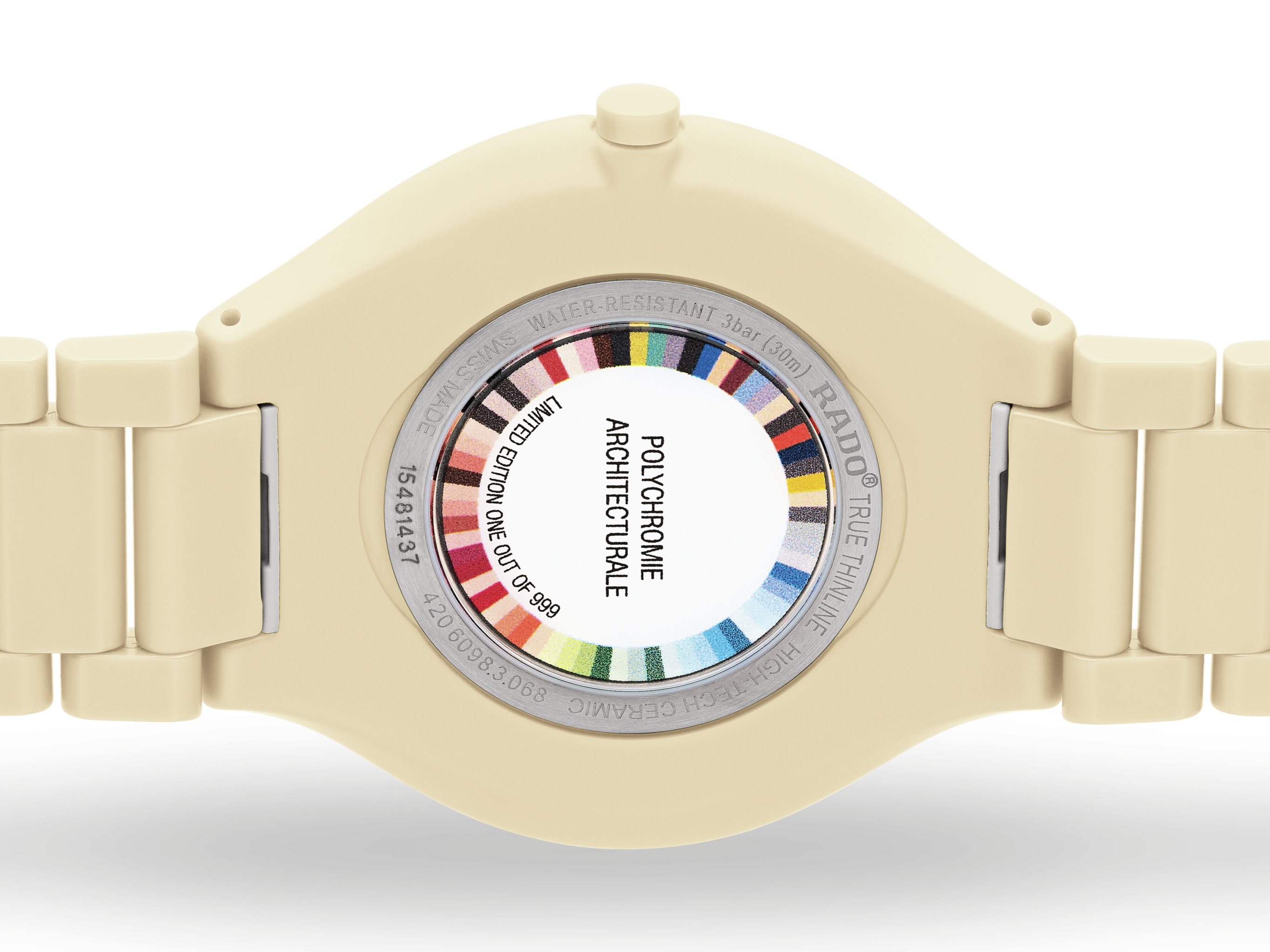 True Round Thinline Les Couleurs™ Le Corbusier Cream white 32001 R27090602