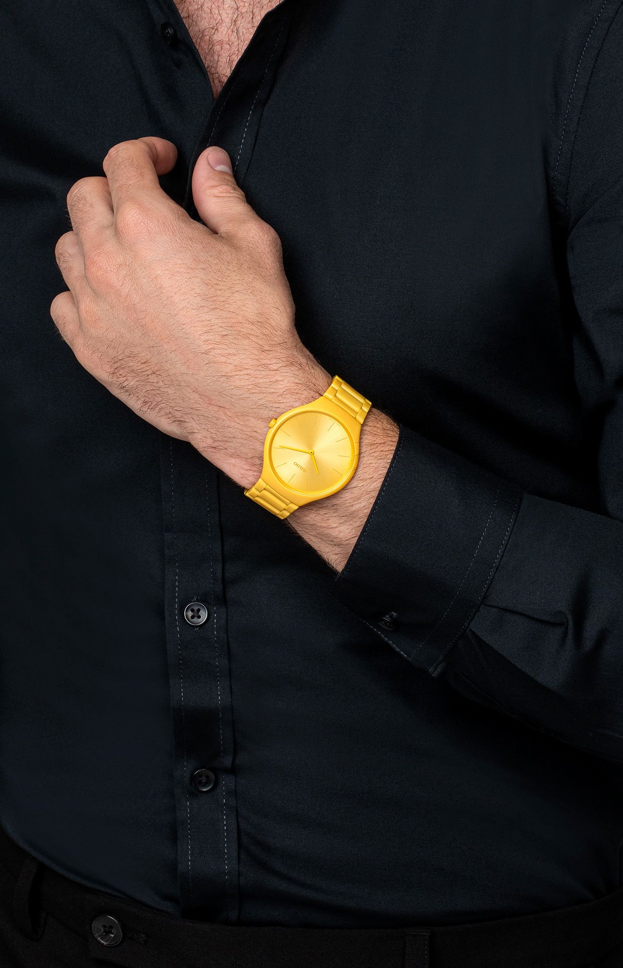 True Round Thinline Les Couleurs™ Le Corbusier Sunshine yellow 4320W R27093632