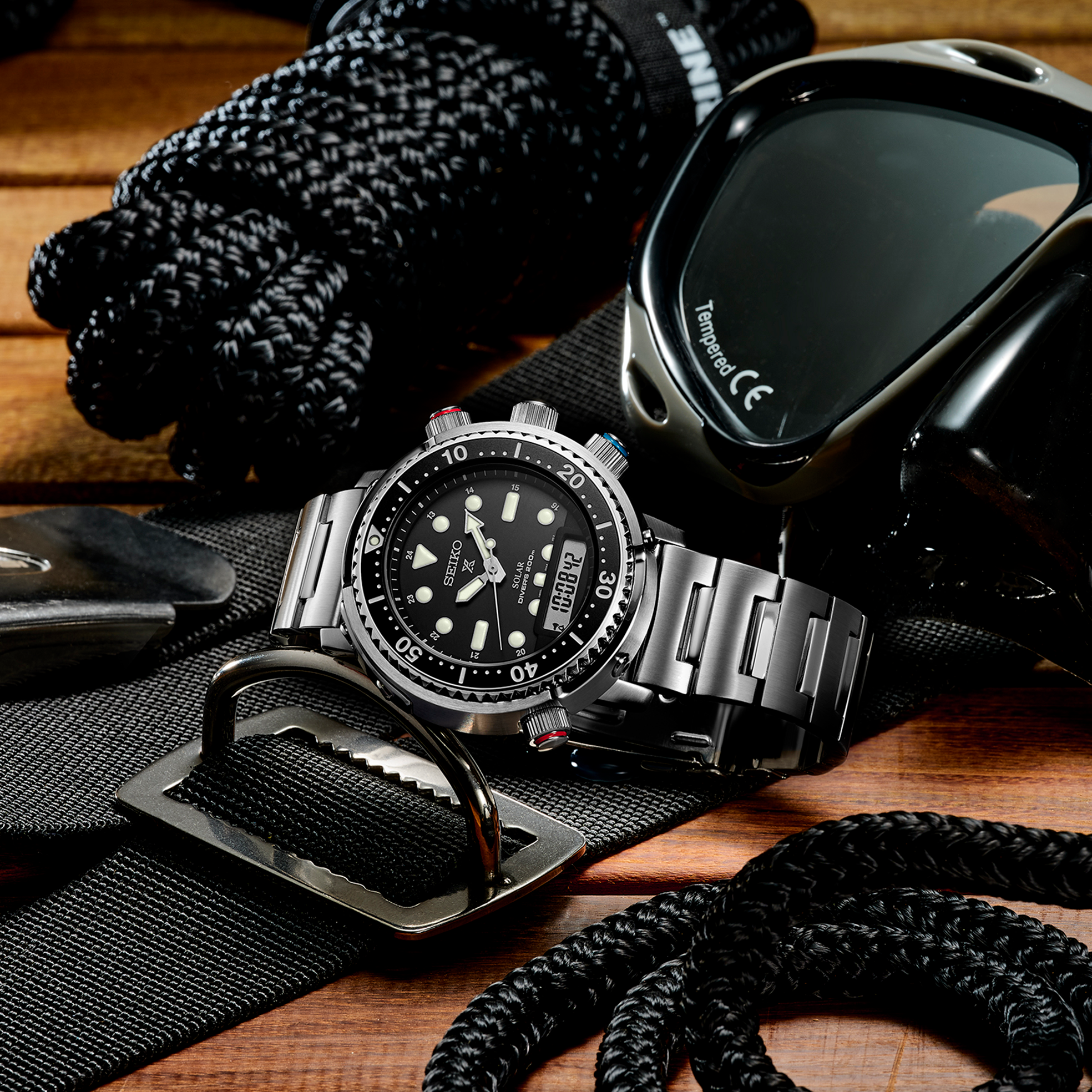 Prospex Solar Analog-Digital Diver SNJ033