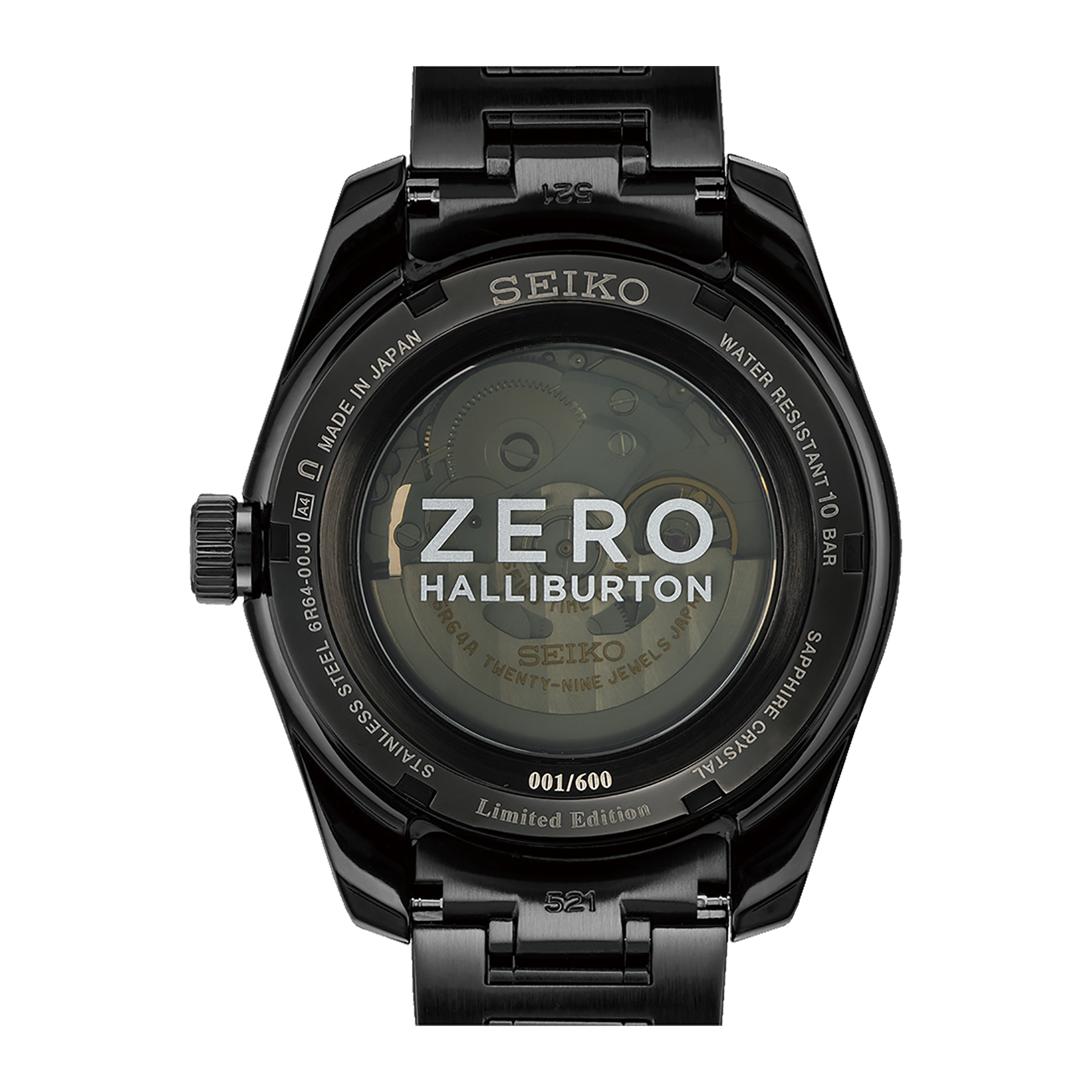 PRESAGE SHARP-EDGED SERIES ZERO HALLIBURTON LIMITED EDITION SPB271