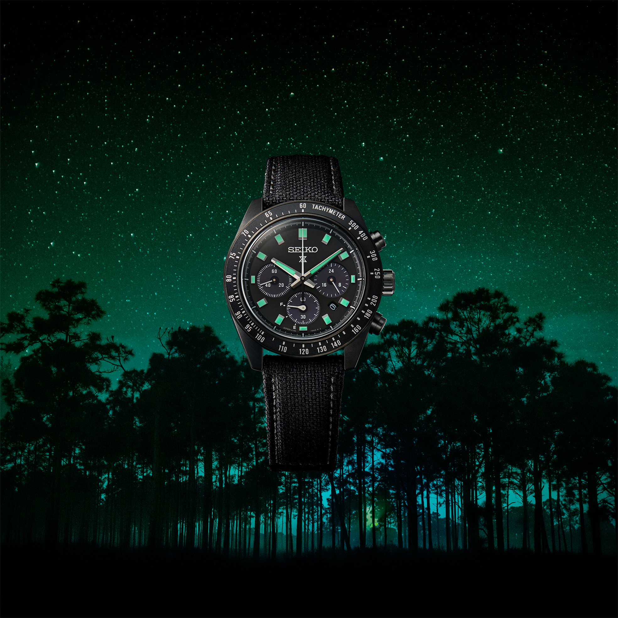 Prospex Black Series Speedtimer Solar Chorongraph SSC923