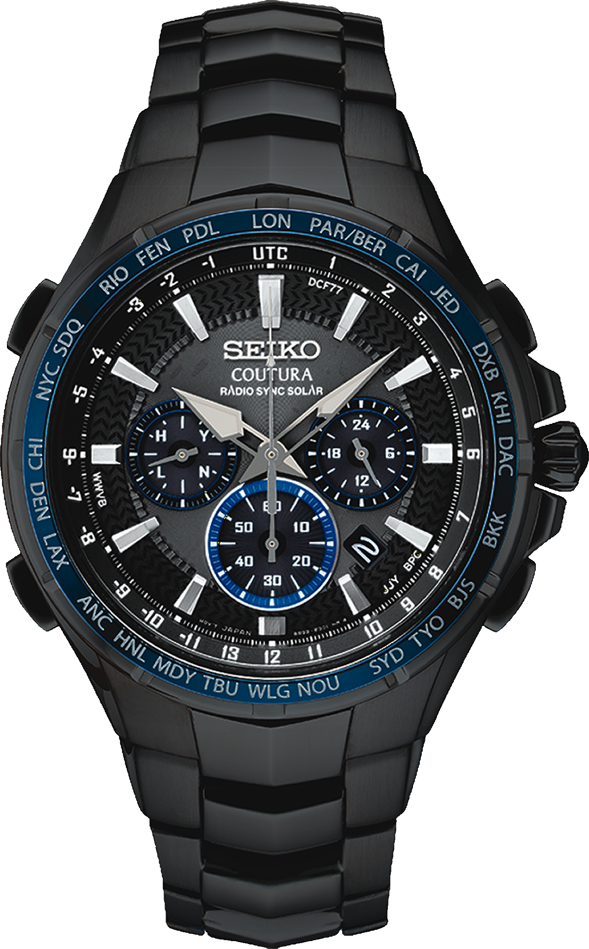 Coutura Radio Sync Solar Chronograph SSG021