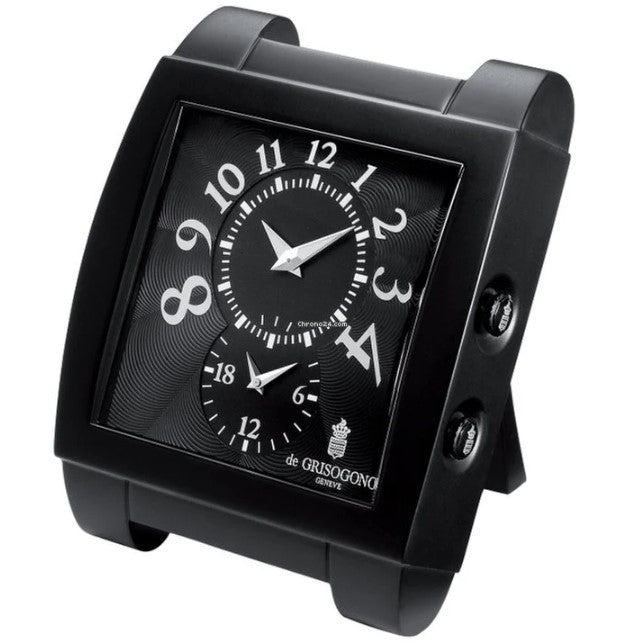 De Grisogono Table Travel Clock Black - Premium Luxury Product