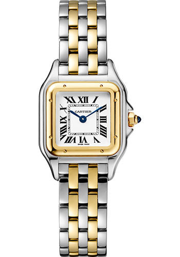 Cartier Panthère Stainless Steel & 18K Yellow Gold Small Model Ladies Watch - Premium Luxury Product