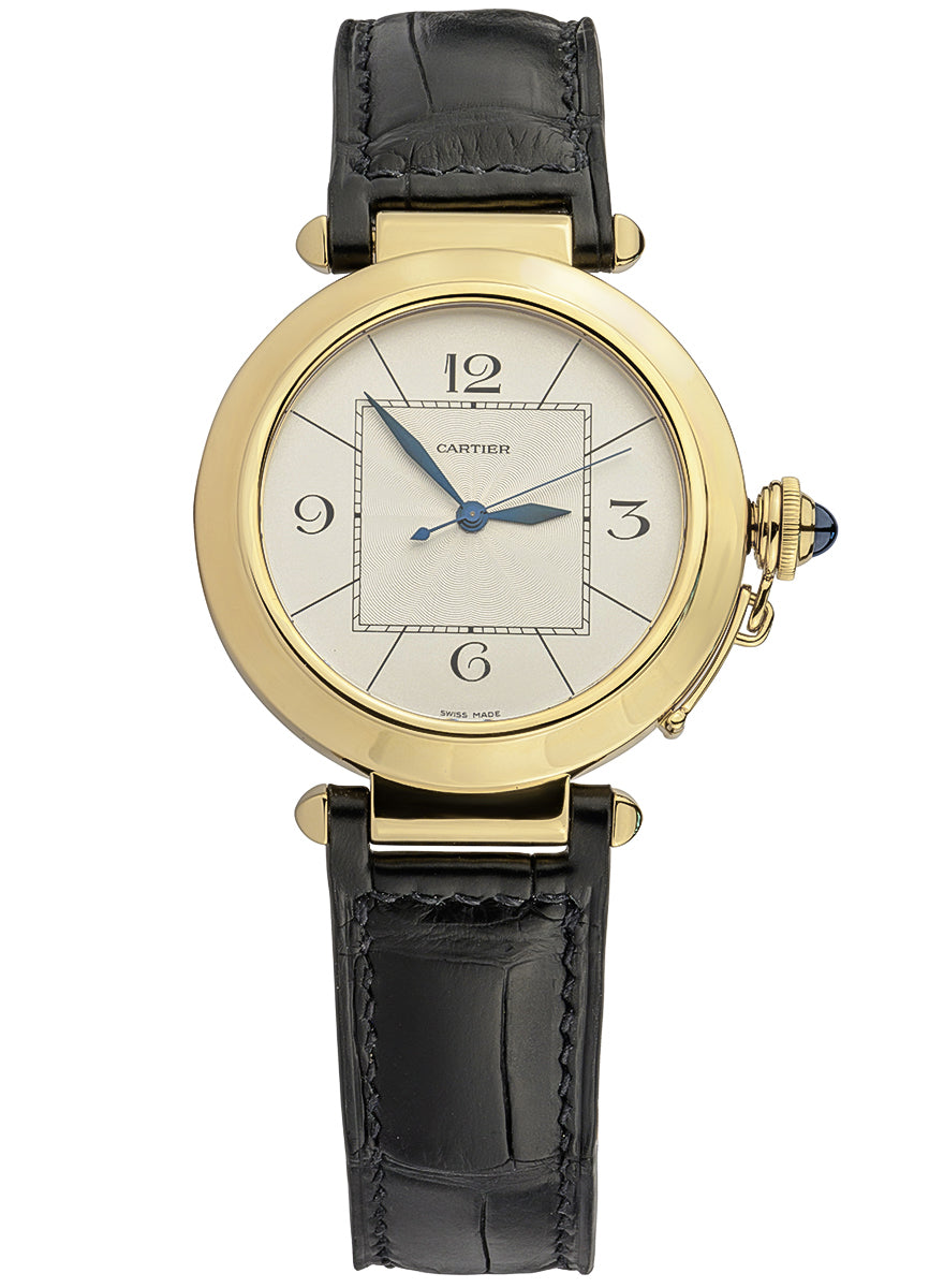 Cartier Pasha 18K Yellow Gold Unisex Watch - Premium Luxury Product