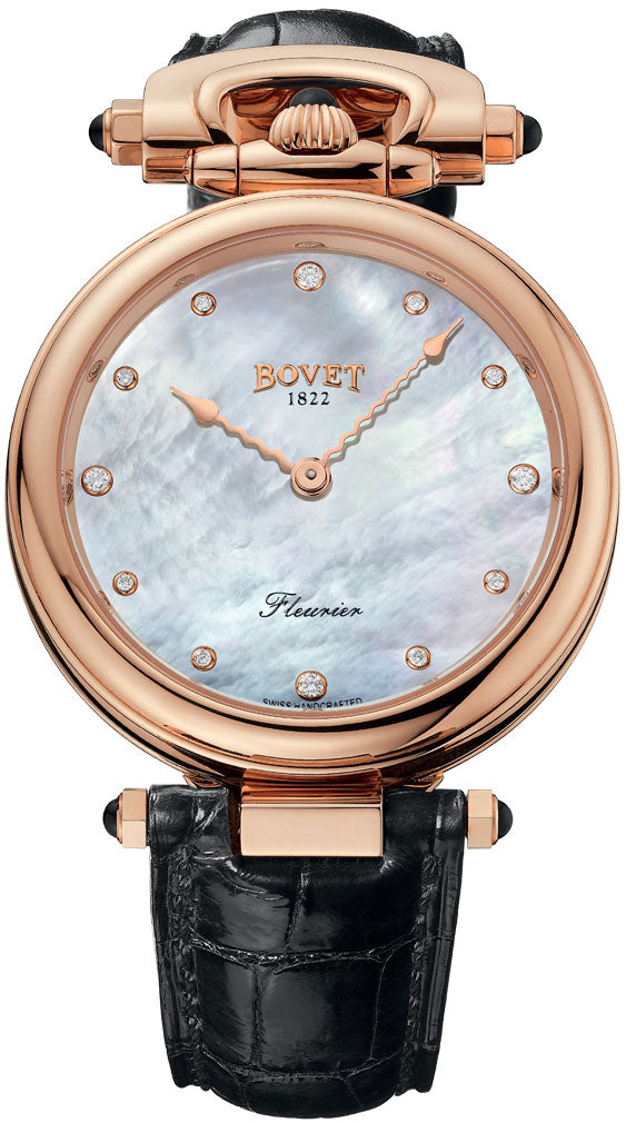 Bovet Fleurier 18k Rose Gold Unisex Watch - Premium Luxury Product