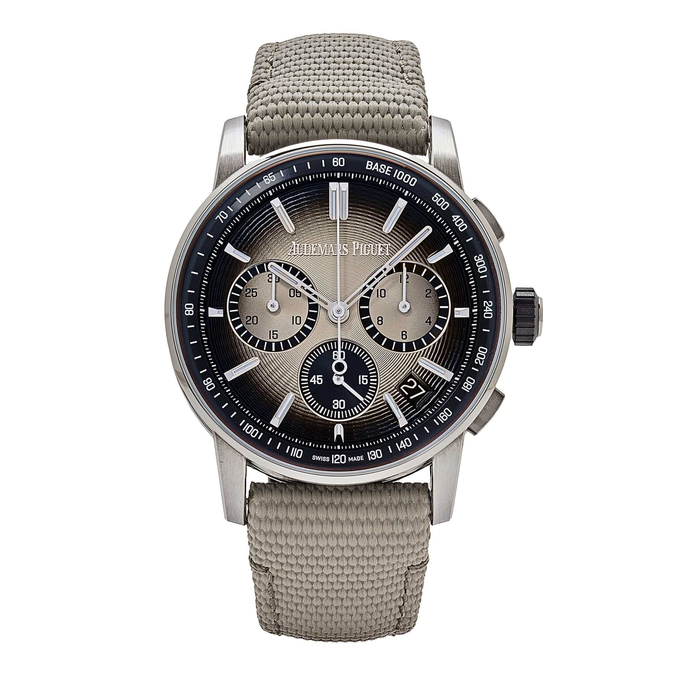 Audemars Piguet Code 11.59 Selfwinding Chronograph 26393QT.OO.A064KB.01 Black Ceramic Stainless Steel Beige Dial - Premium Luxury Product