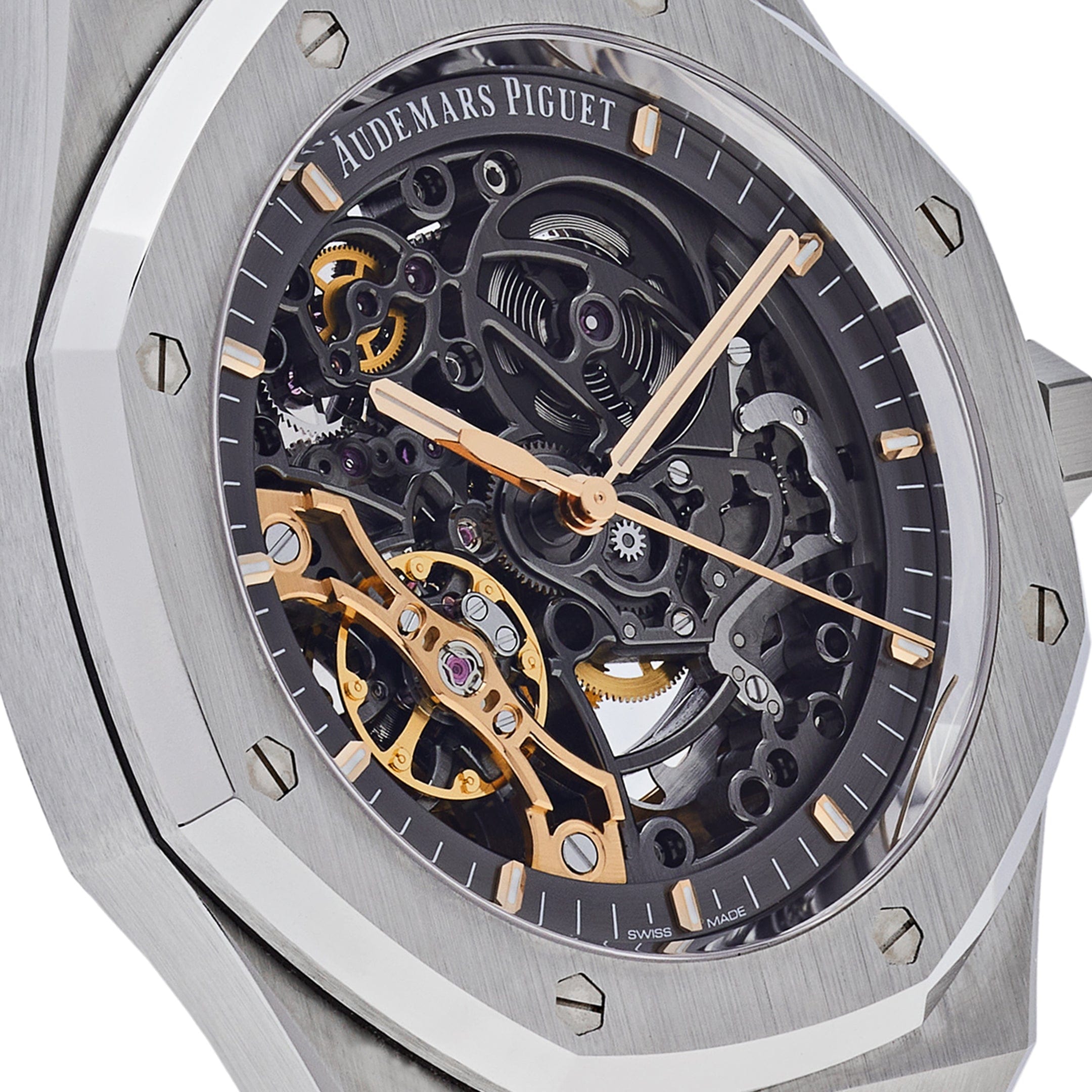 Audemars Piguet Royal Oak 15407ST.OO.1220ST.01 Double Balance Wheel Openworked