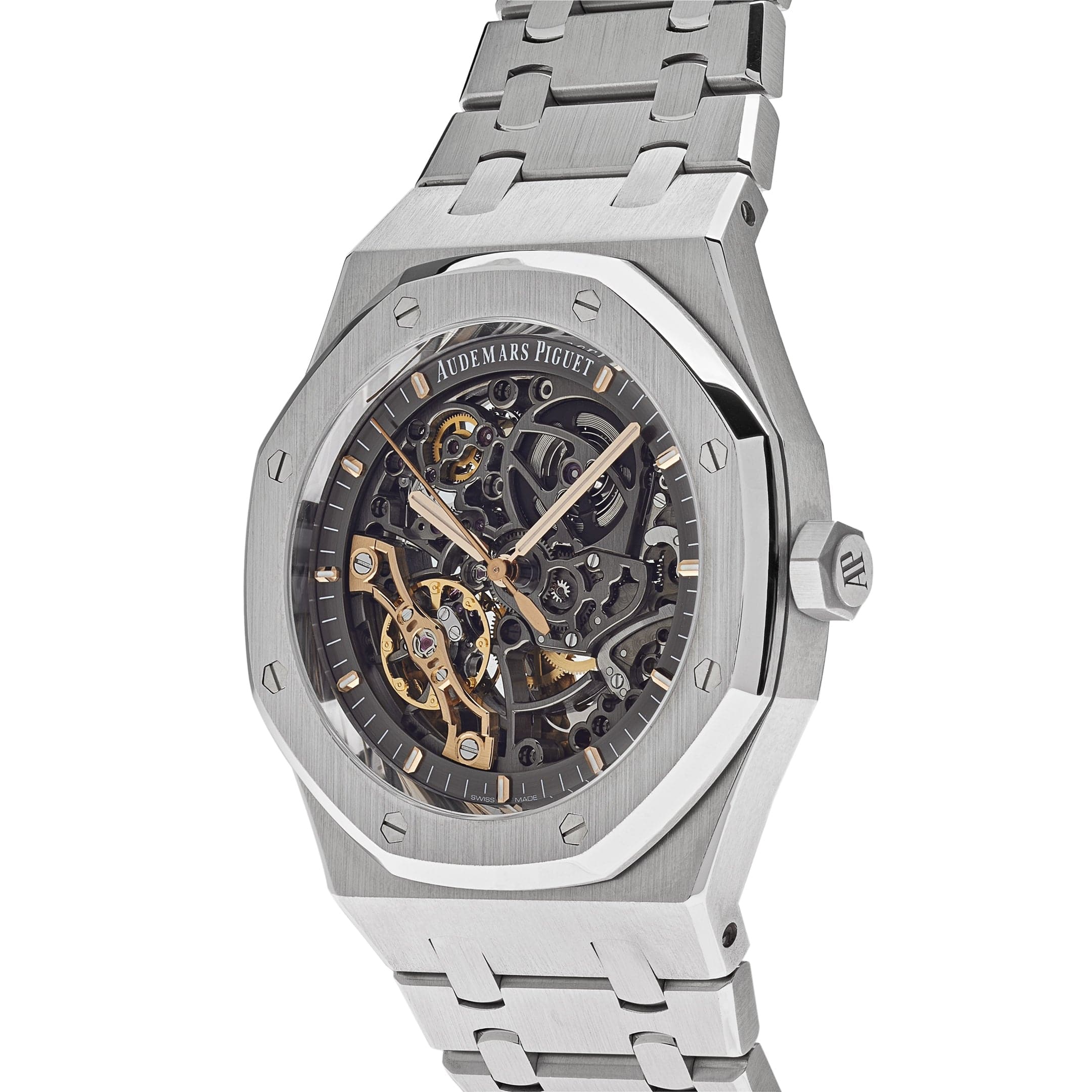Audemars Piguet Royal Oak 15407ST.OO.1220ST.01 Double Balance Wheel Openworked