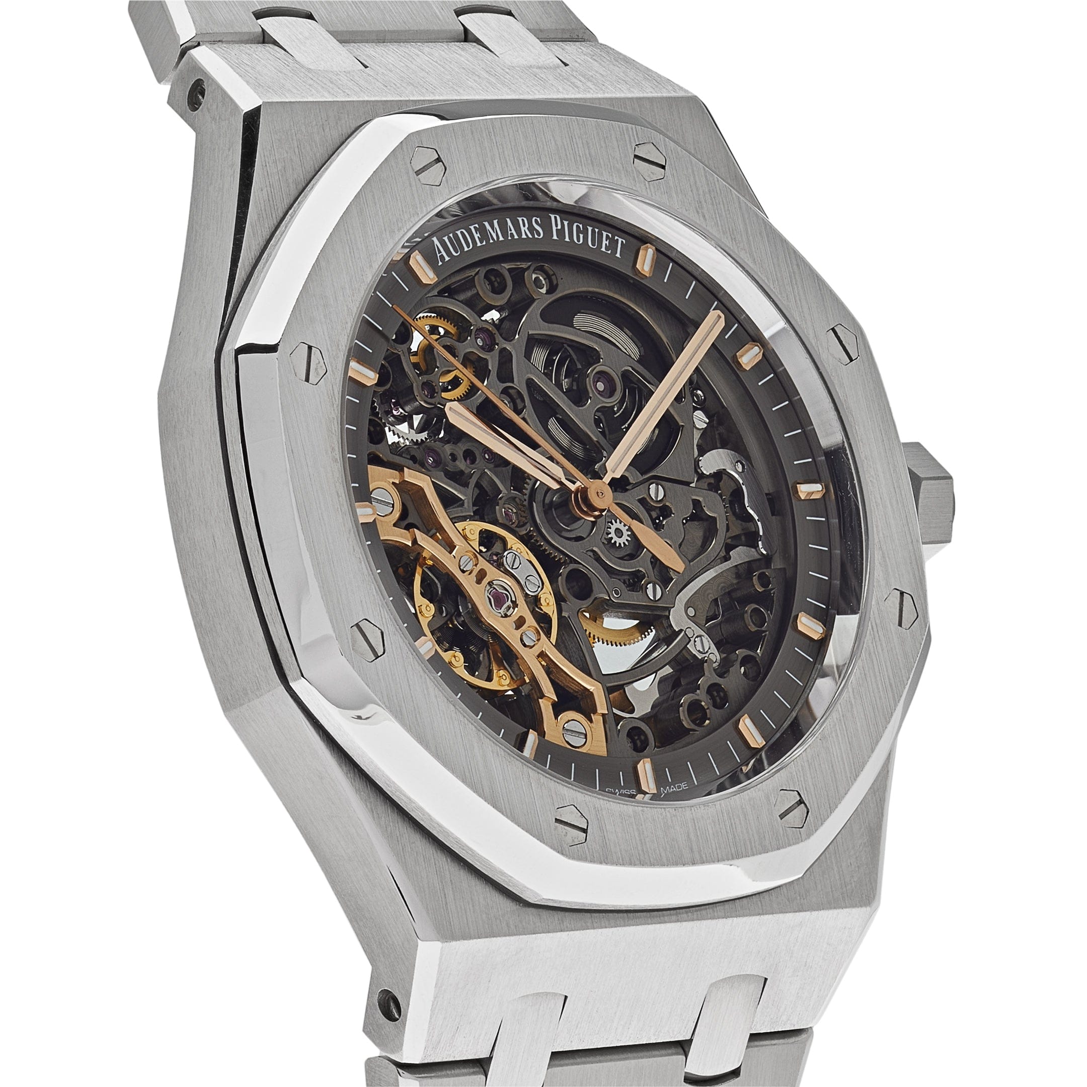 Audemars Piguet Royal Oak 15407ST.OO.1220ST.01 Double Balance Wheel Openworked