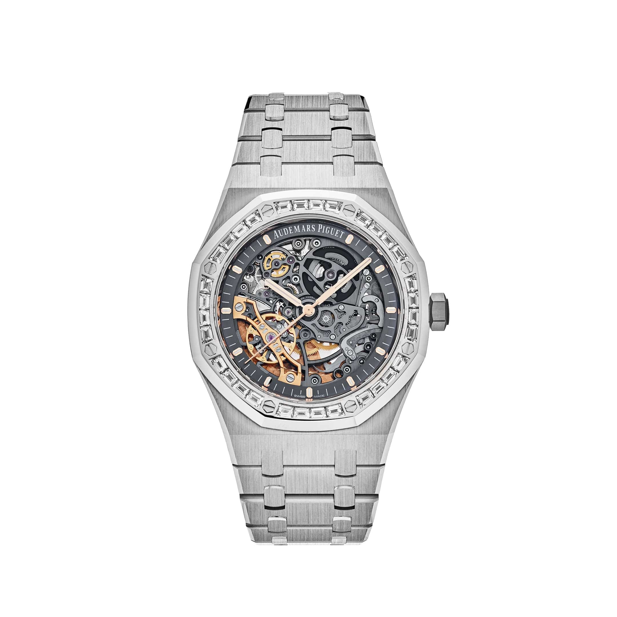 Audemars Piguet Royal Oak 15412BC.ZZ.1220BC.01 Double Balance Wheel Openworked Diamond Bezel (2021) - Premium Luxury Product
