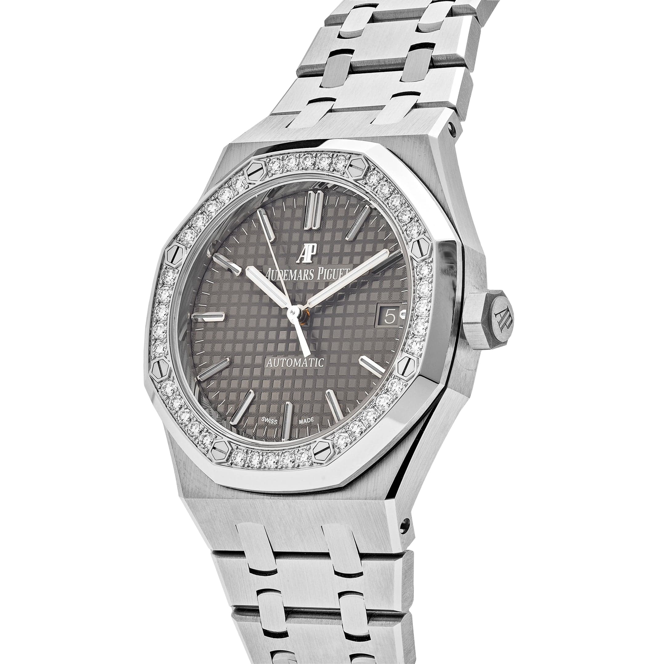Audemars Piguet Royal Oak 15451ST.ZZ.1256ST.02 Selfwinding Stainless Steel Grey Dial