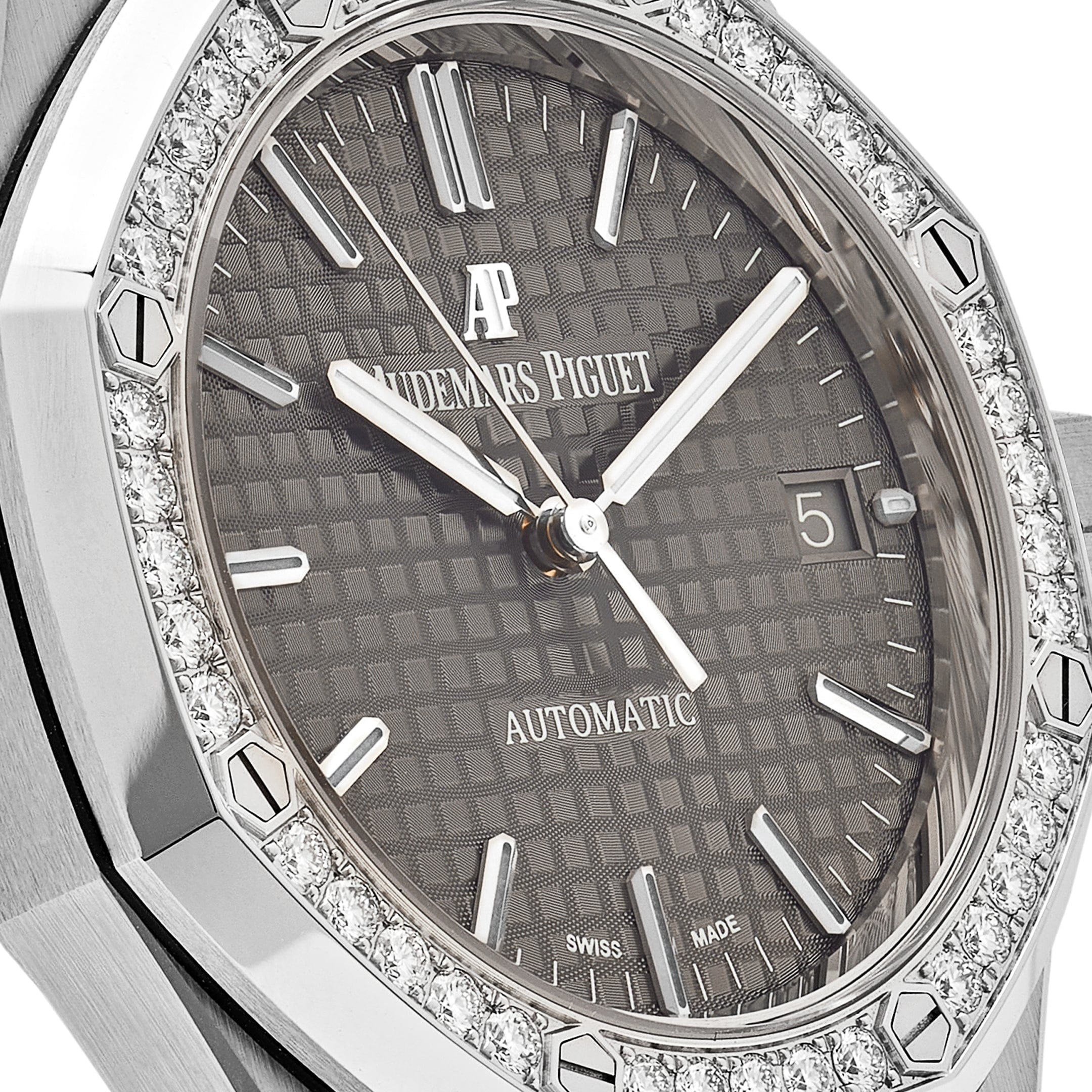 Audemars Piguet Royal Oak 15451ST.ZZ.1256ST.02 Selfwinding Stainless Steel Grey Dial