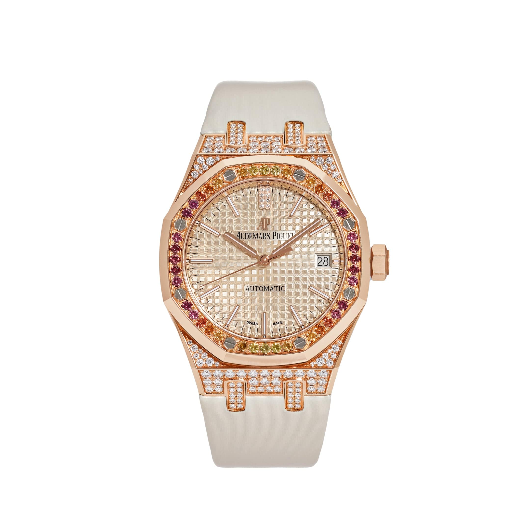 Audemars Piguet Royal Oak 15452OR.ZY.D038VE.01 Rose Gold and Diamonds (2021) - Premium Luxury Product