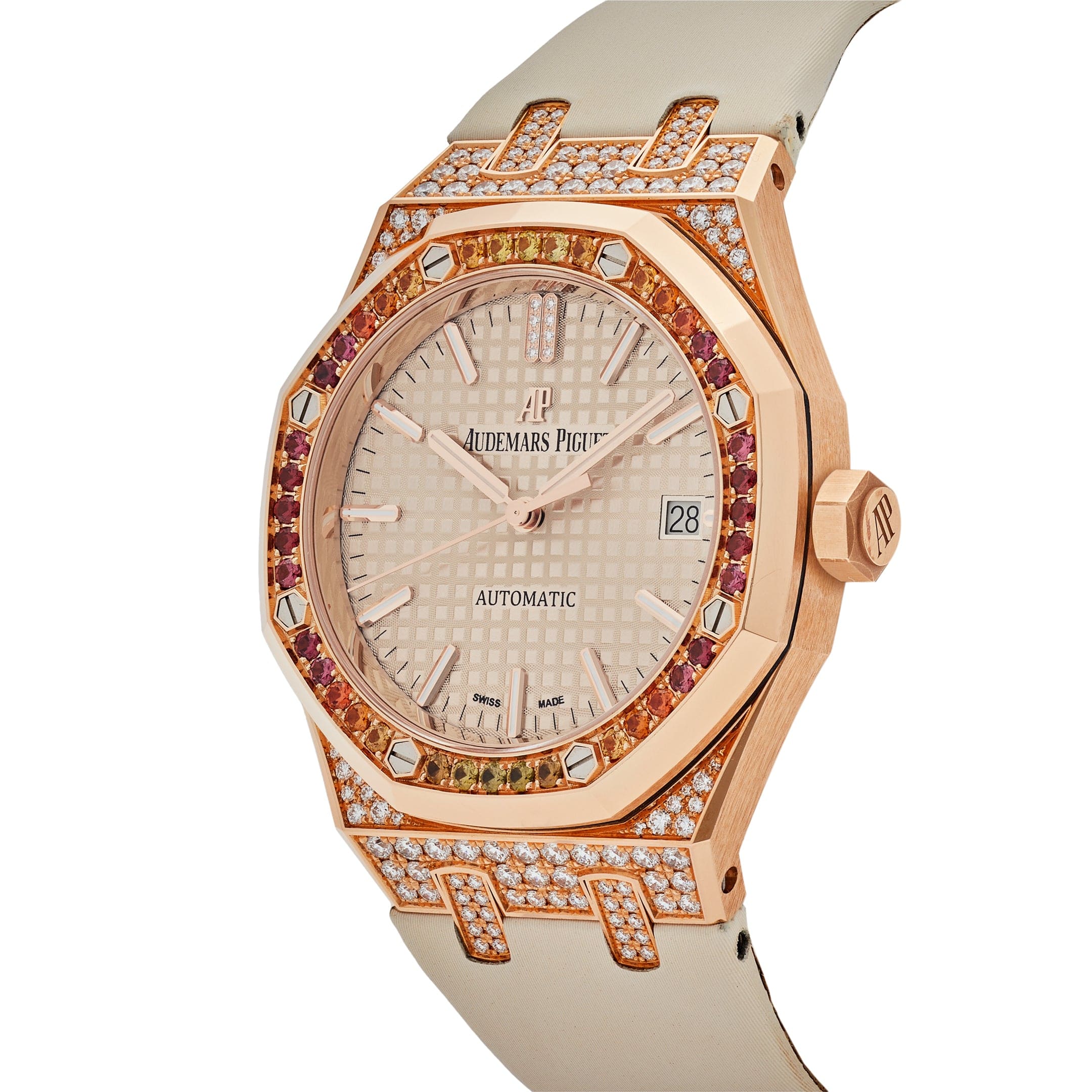Audemars Piguet Royal Oak 15452OR.ZY.D038VE.01 Rose Gold and Diamonds (2021)