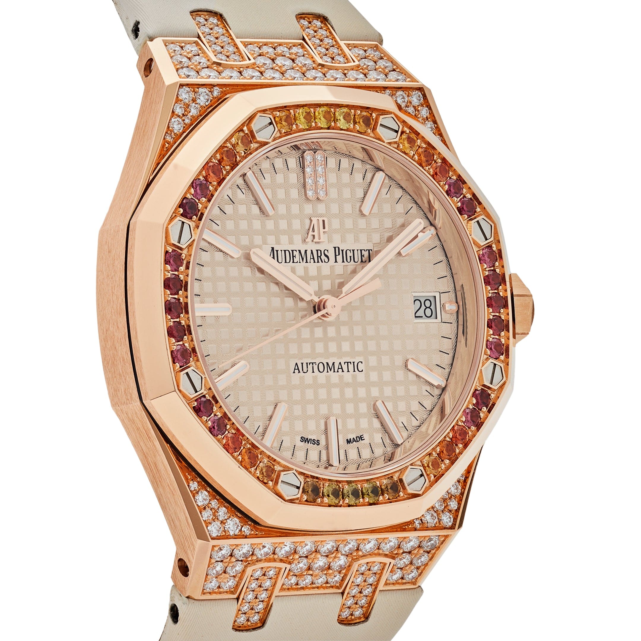 Audemars Piguet Royal Oak 15452OR.ZY.D038VE.01 Rose Gold and Diamonds (2021)